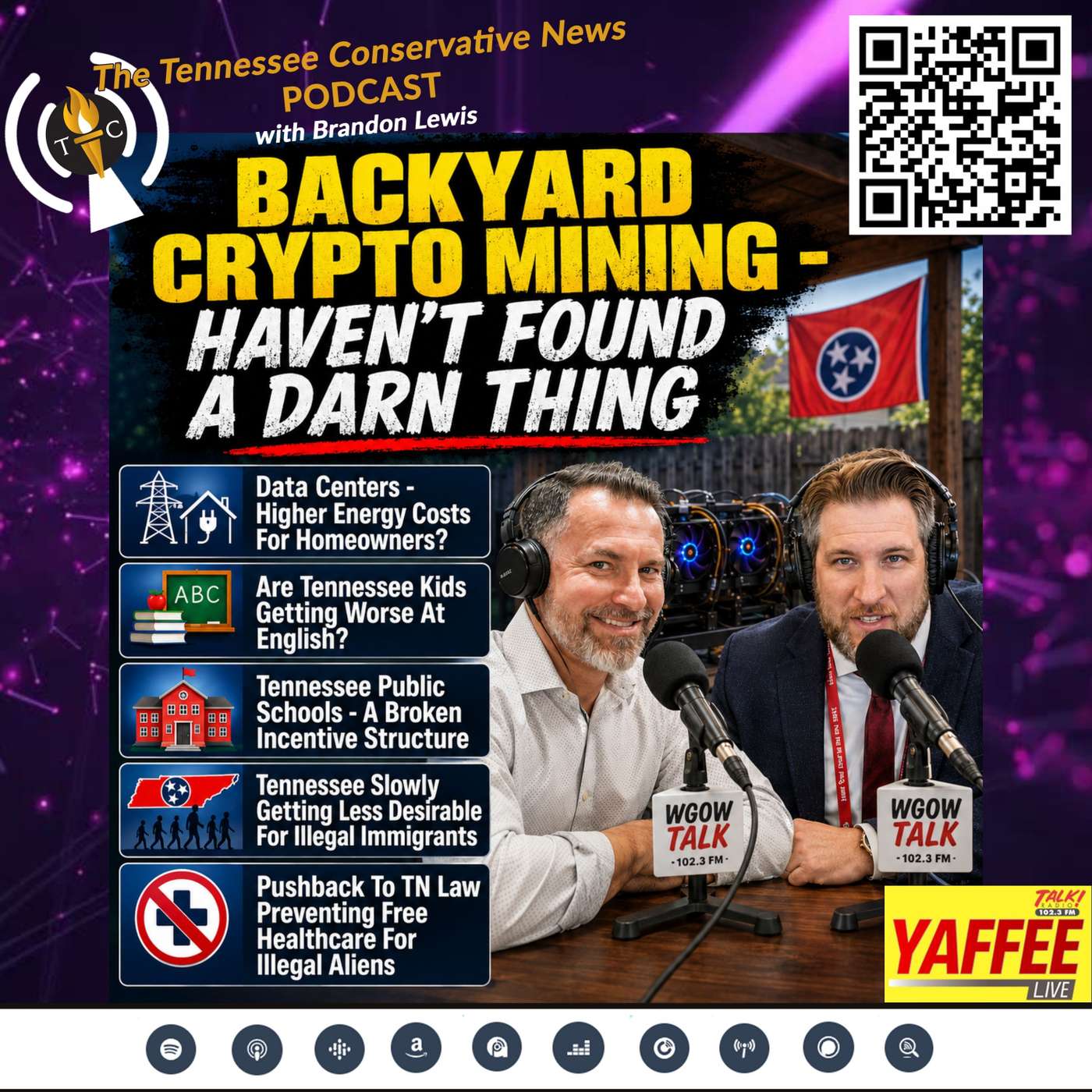 Data Centers - Higher Energy Costs For Homeowners? Are Tennessee Kids Getting Worse At English? episode artwork