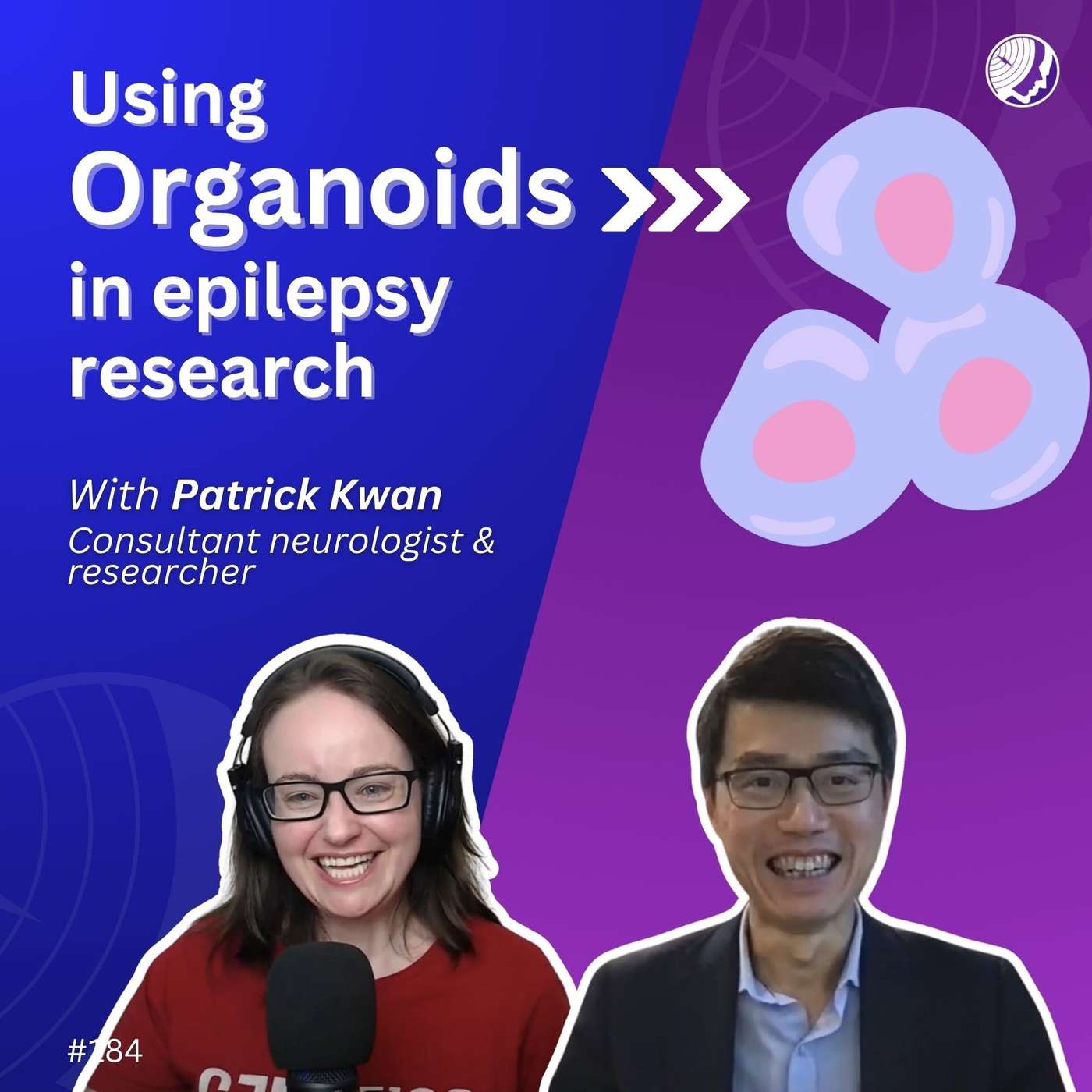 Advancements in Stem Cell Research for Drug-Resistant Epilepsy - Patrick Kwan episode artwork