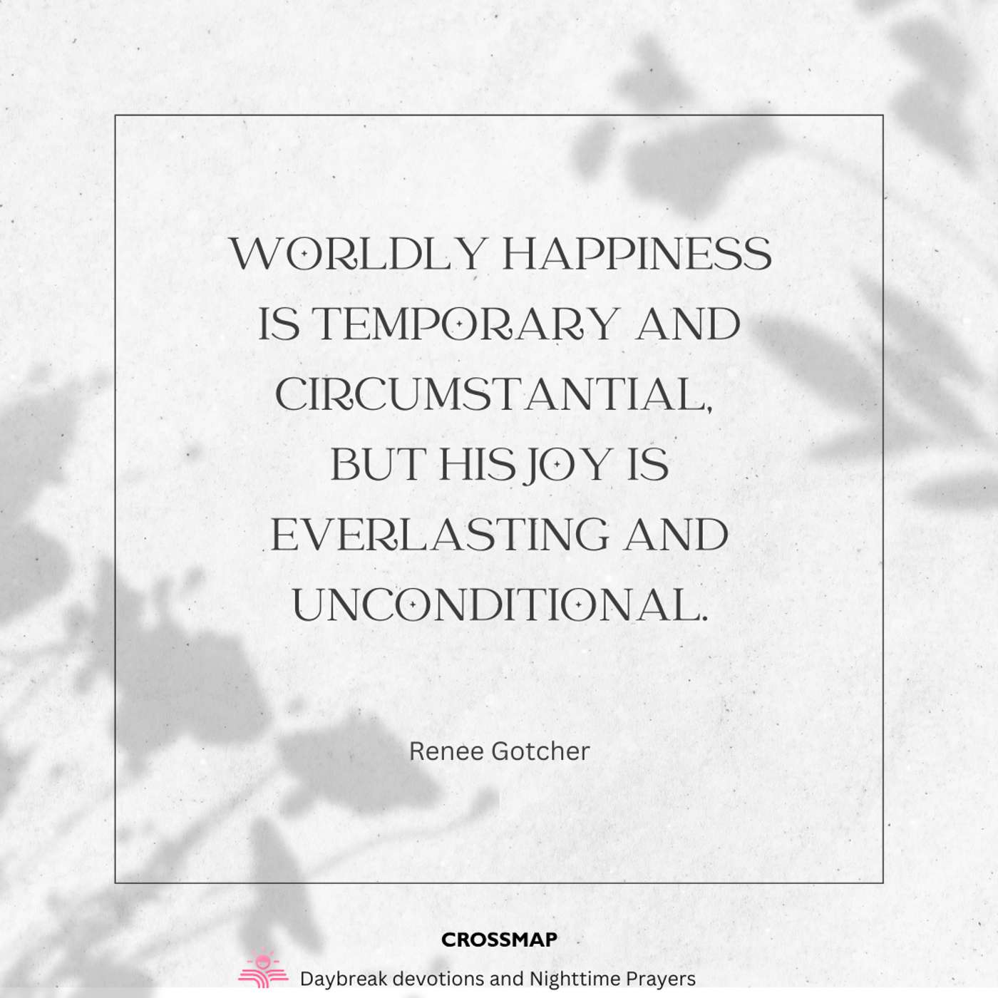 How Joy Gives Us Strength in Our Struggles