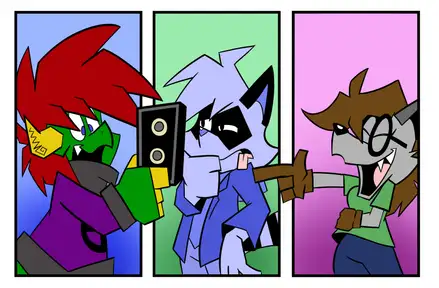 The Pemmy, Krissi & James Kinda-Sorta-Hopefully Funny Cartoon Podcast