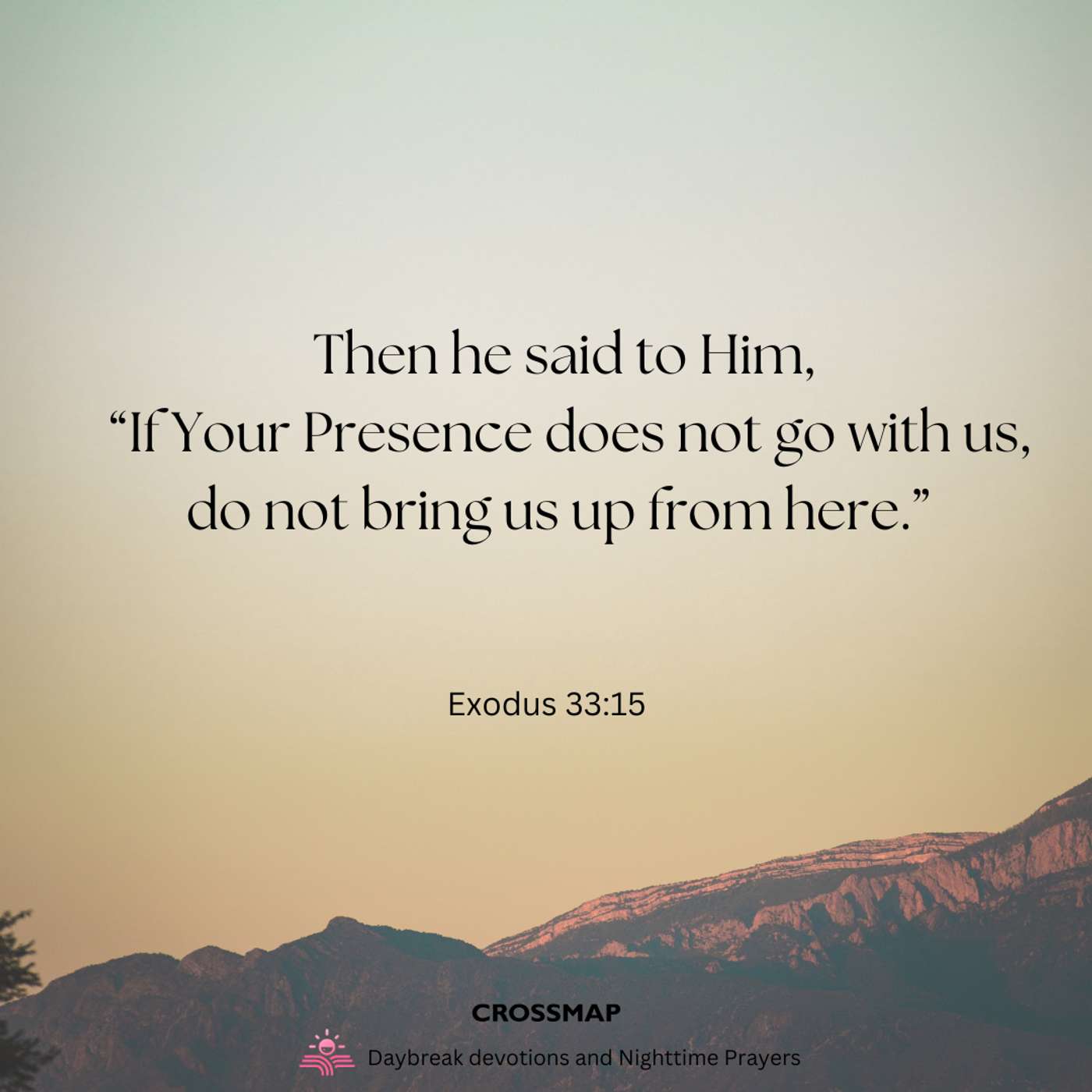 The Presence of God - A Nighttime Prayer