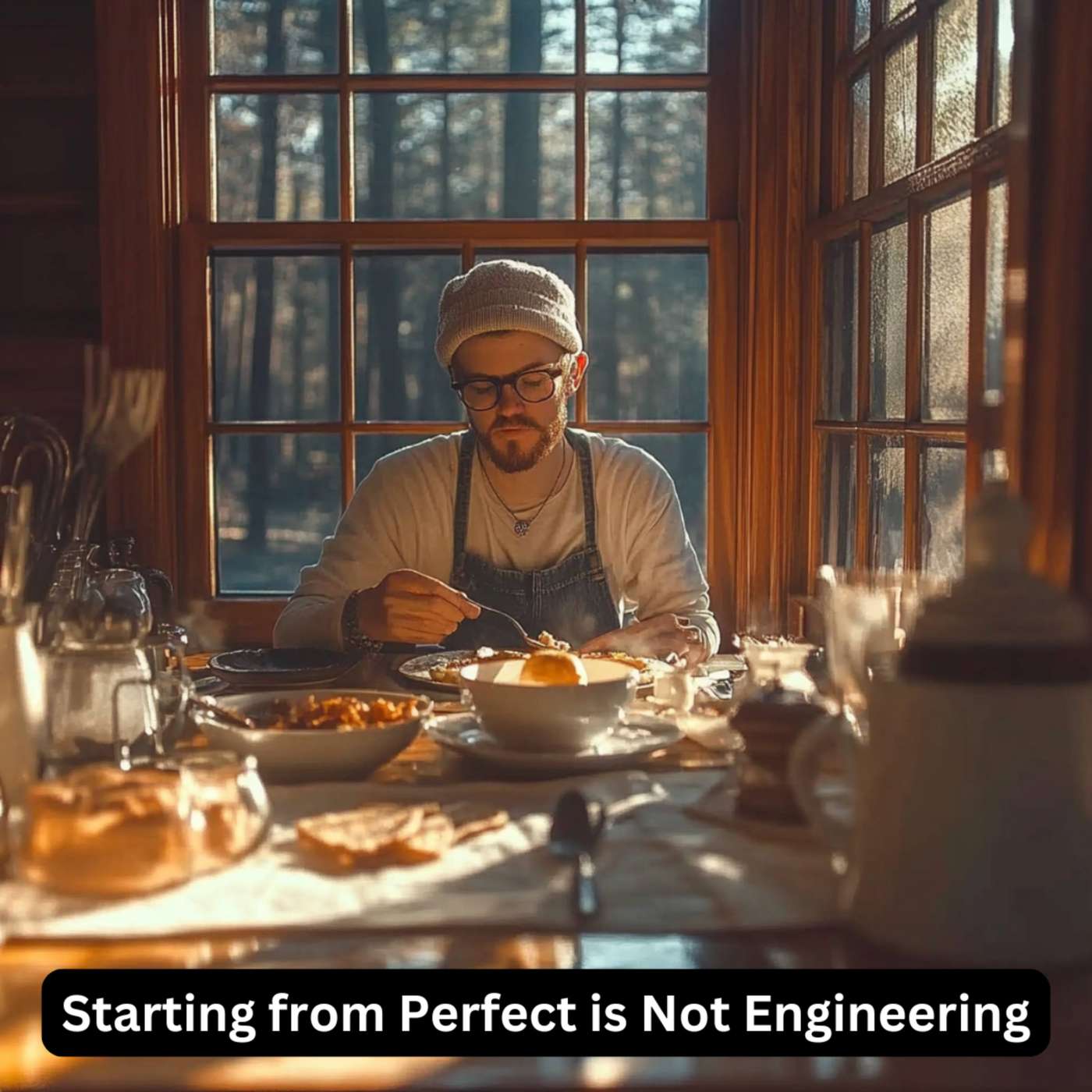 Day 23 - Starting from Perfect is Not Engineering episode artwork