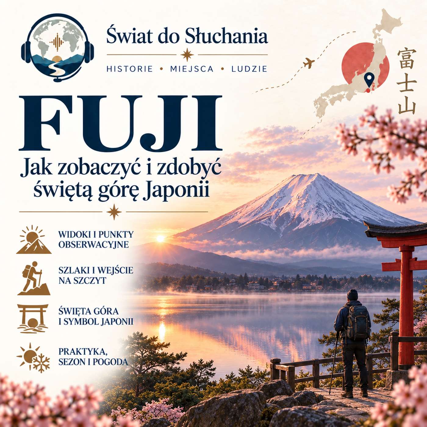 Japonia - Fuji. Jak zobaczyć i zdobyć świętą górę Japonii episode artwork