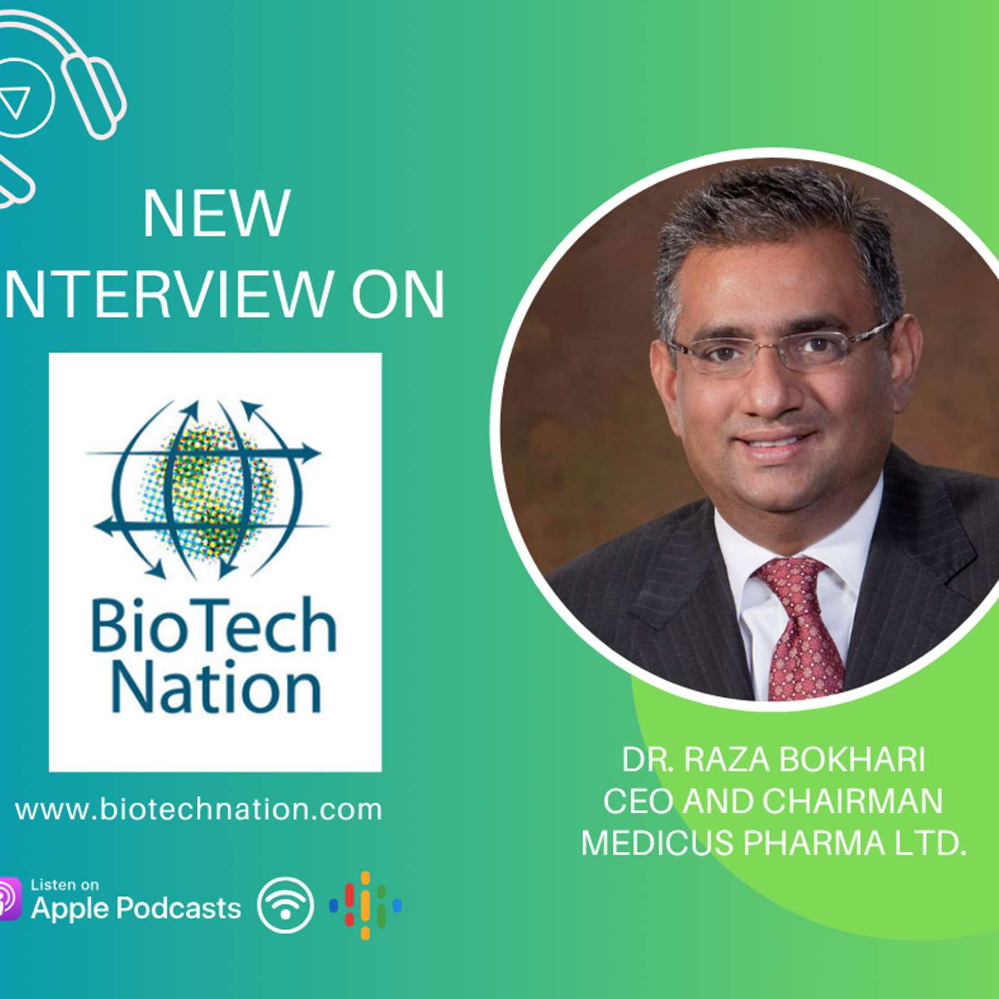 A New Way to Treat Skin Cancer... No Surgery Required??? Dr. Raza Bokhari, CEO and Chairman, Medicus Pharma Ltd. A New Way to Treat Skin Cancer... No Surgery Required??? Dr. Raza Bokhari, CEO and Chairman, Medicus Pharma Ltd.