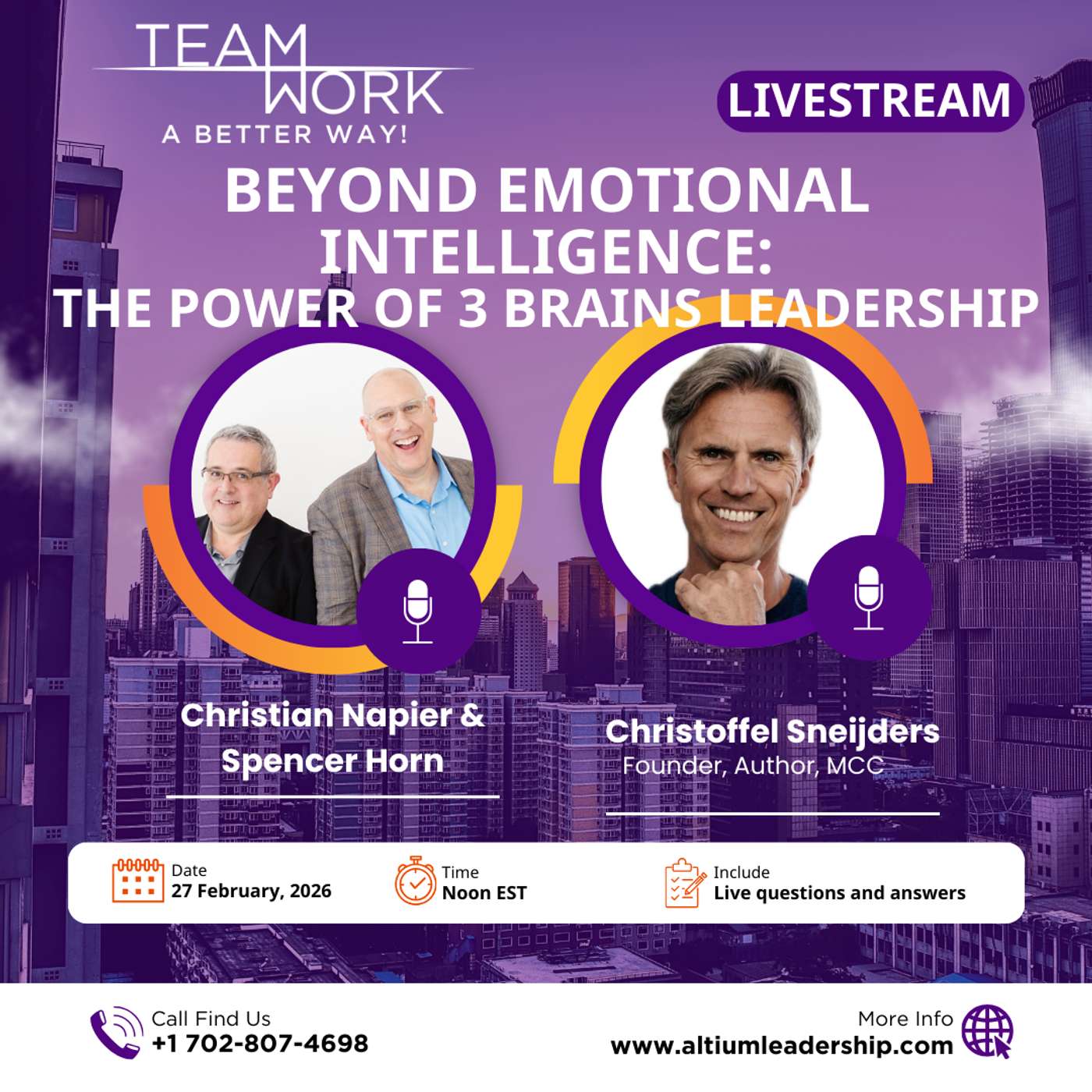 Beyond Emotional Intelligence: The Power of 3 Brains Leadership