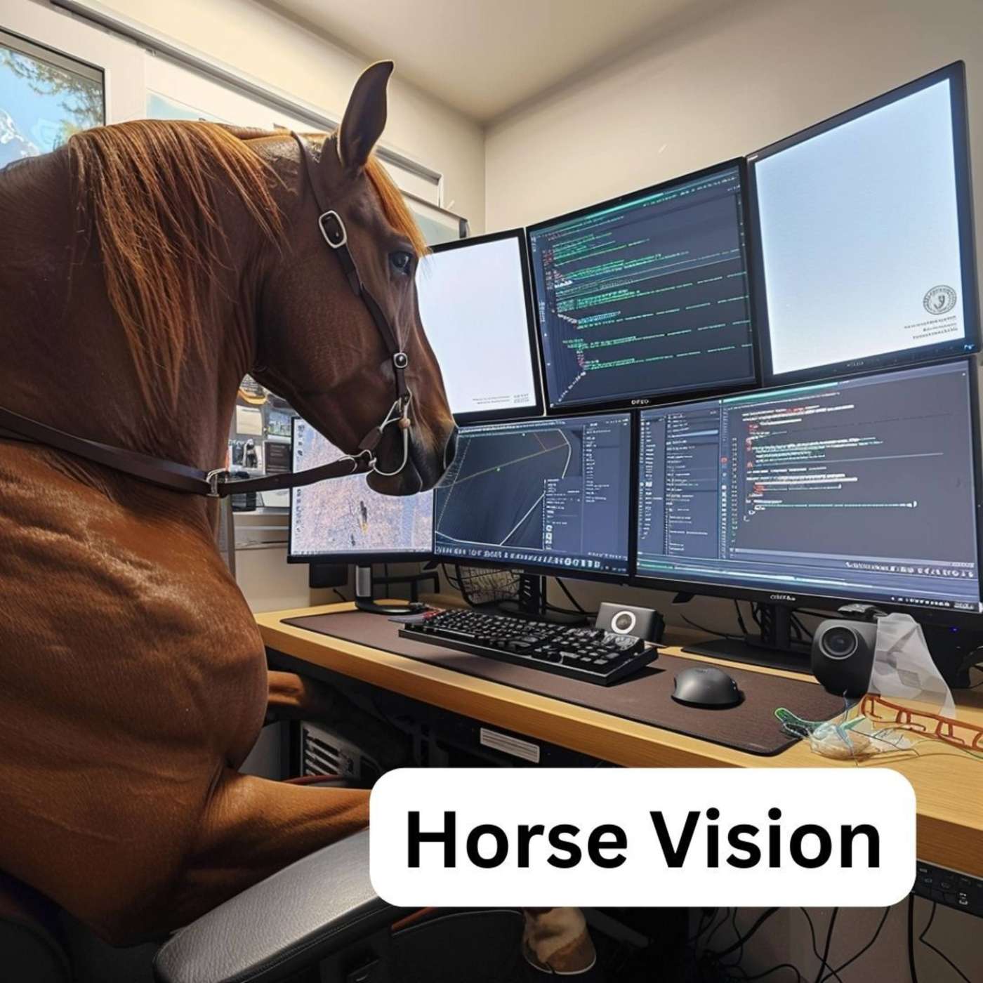 Day 232 - Horse Vision episode artwork