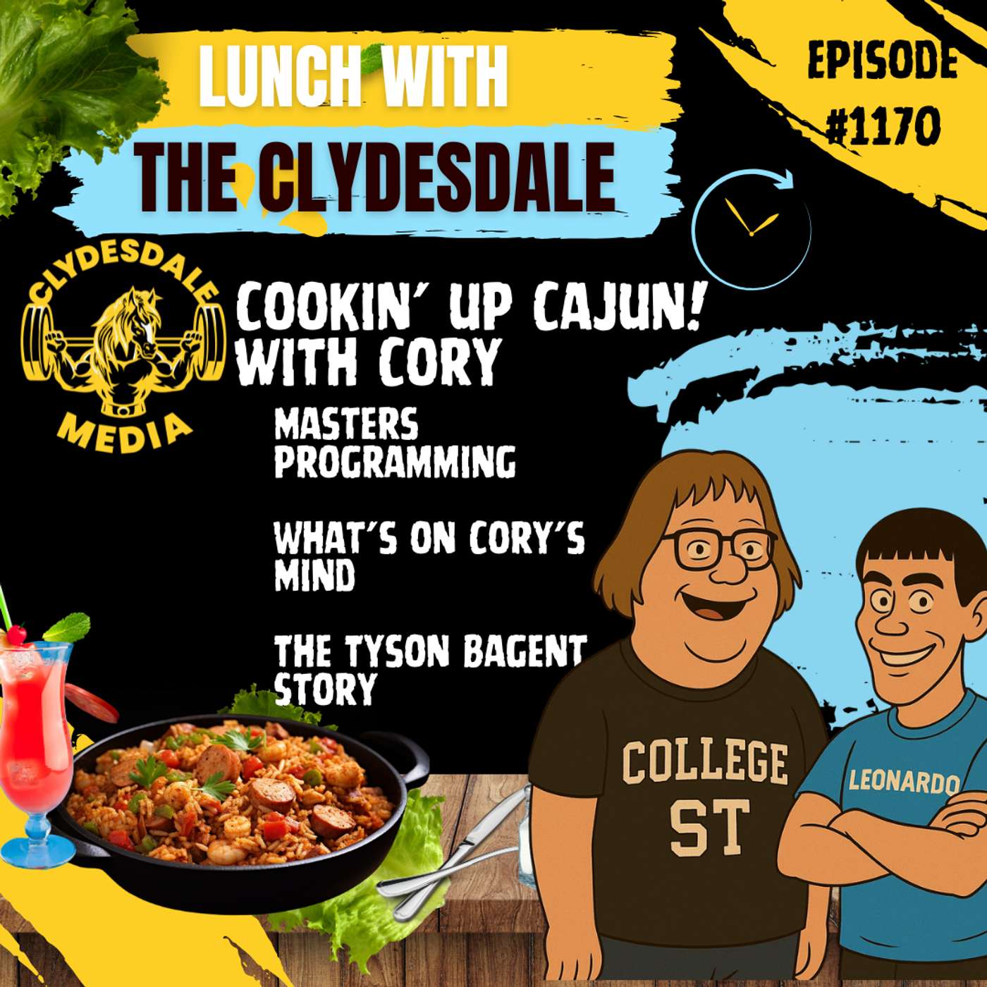 Lunch with the Clydesdale - Cookin Cajun with Cory - The Master's Mess episode artwork
