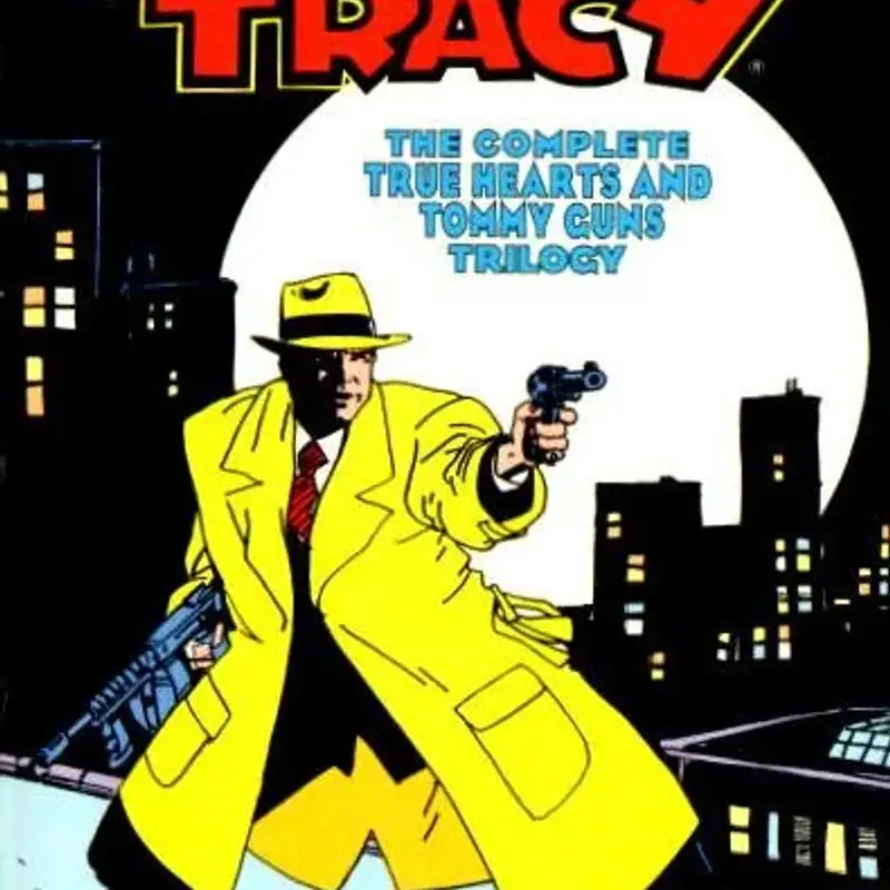 What if Dick Tracy the movie was instead an HBO mini-series (but in comic book form)?