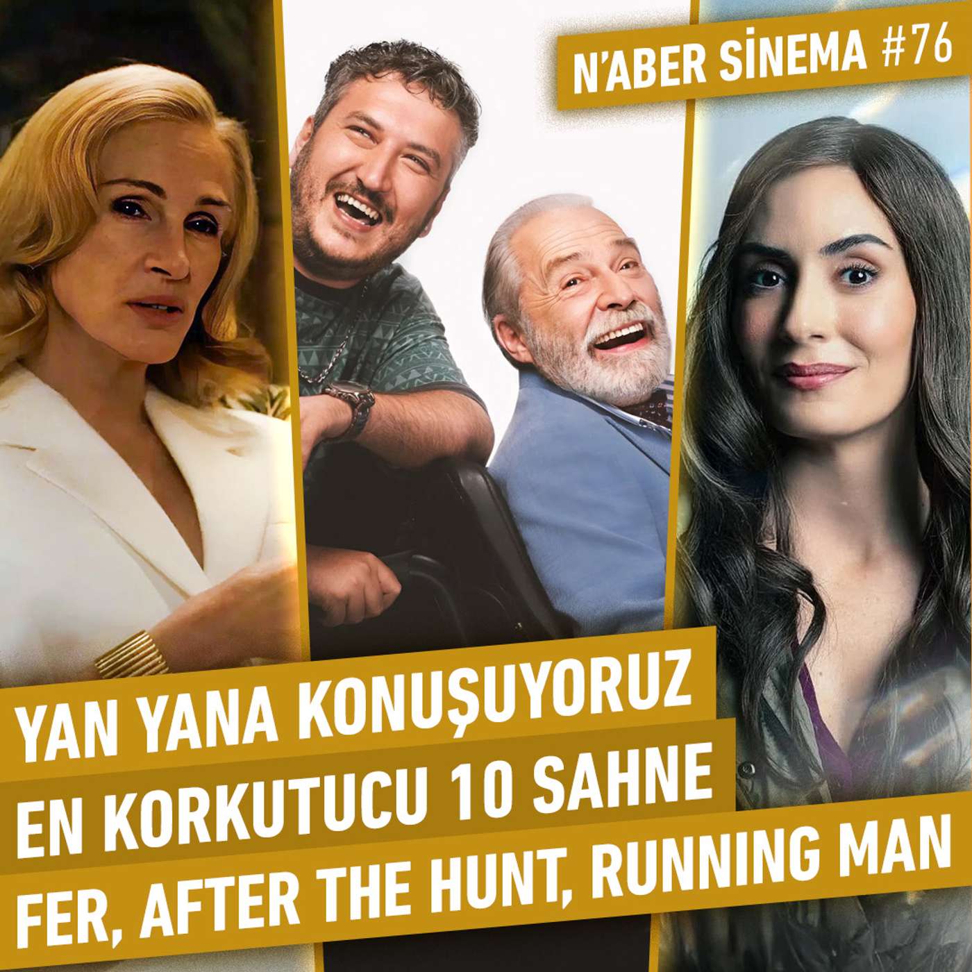 Yan Yana, After the Hunt, Fer, The Running Man, En Korkutucu 10 Sahne, Pluribus | N'aber Sinema #76 Yan Yana, After the Hunt, Fer, The Running Man, En Korkutucu 10 Sahne, Pluribus | N'aber Sinema #76