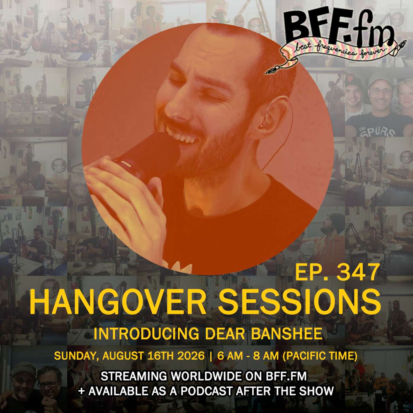 Hangover Sessions 347 Ft. Dear Banshee ~ August 16th 2026 episode artwork