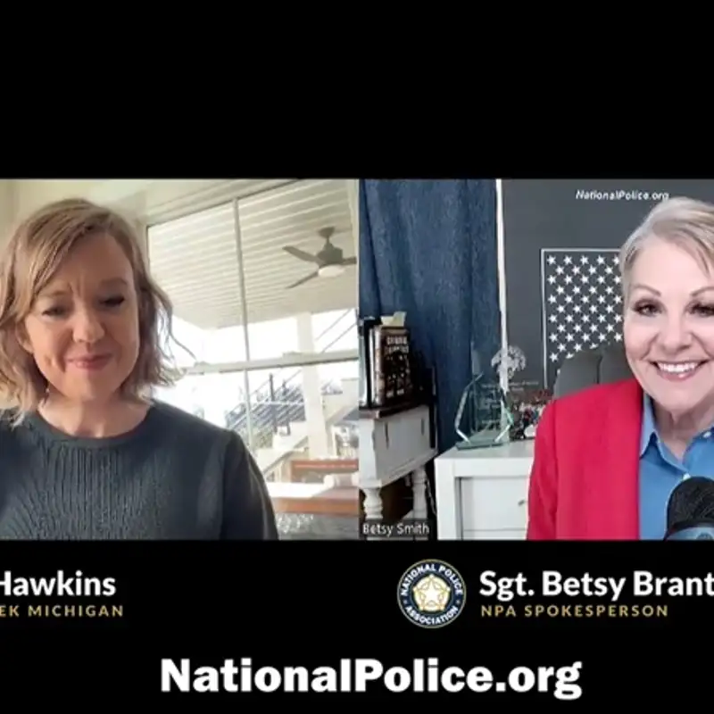 The National Police Association Podcast with Guest, Amy Hawkins, Chair of Police Week Michigan, Writer and Speaker