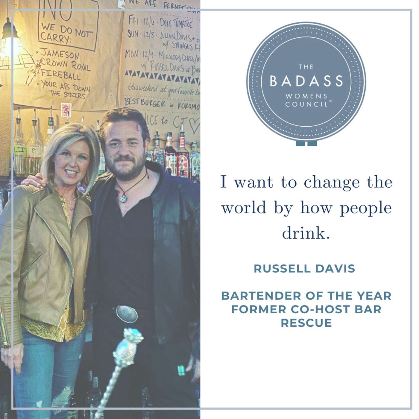 Changing the World by How People Drink with Russell Davis episode artwork