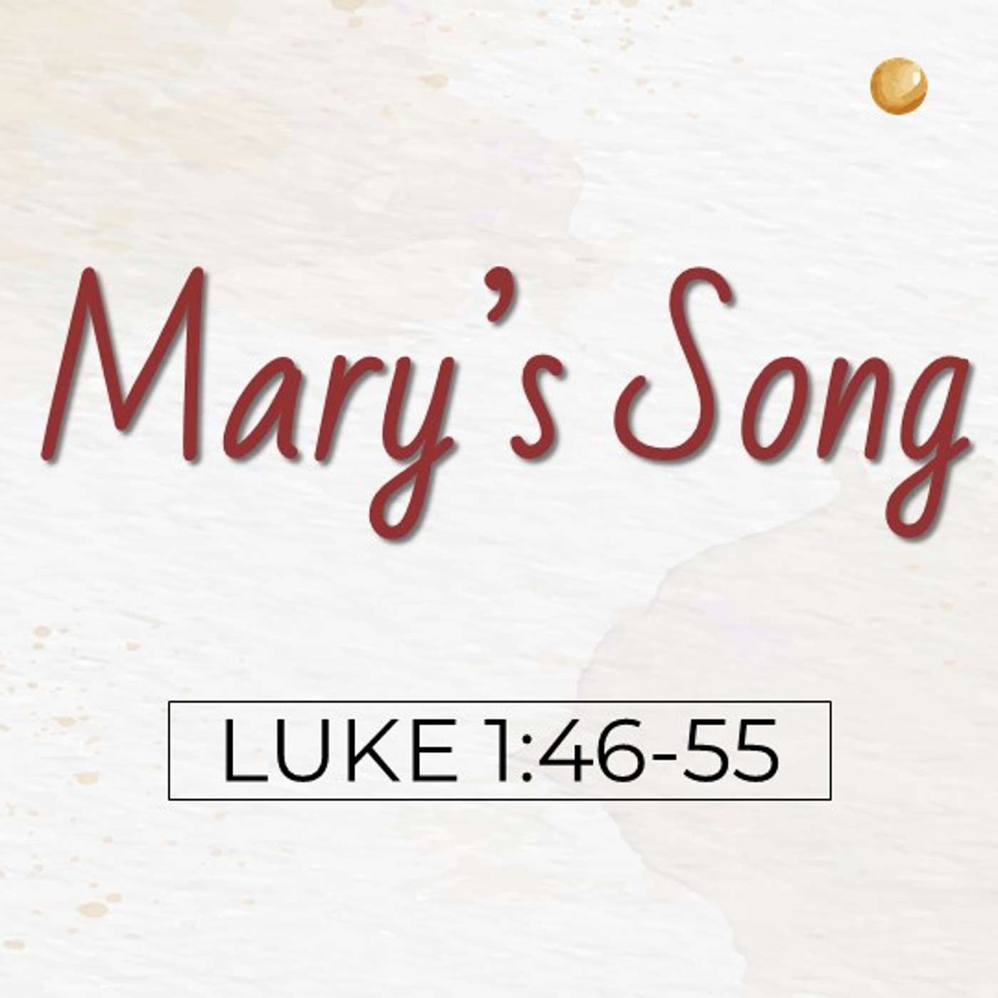 Mary's Song | 12/15/2024 Afternoon Service
