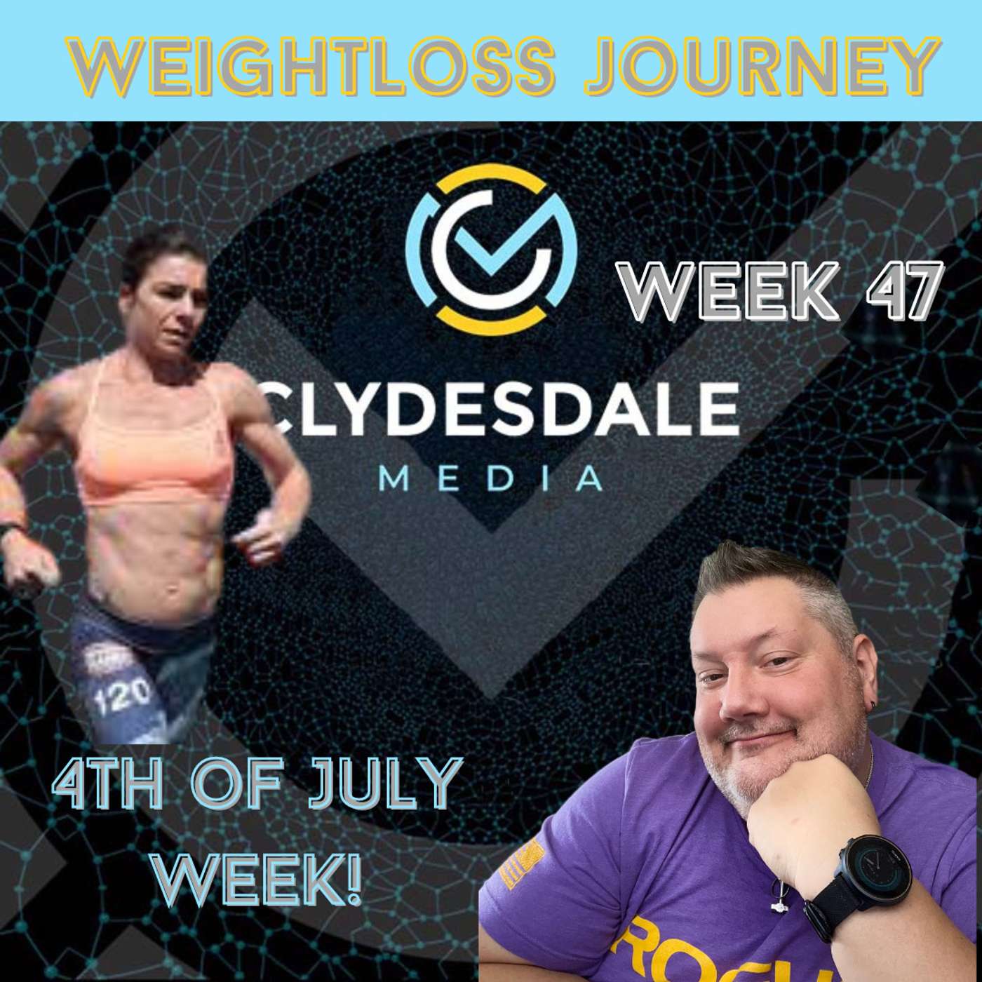 Clydesdale Media Weight Loss Journey | It's 4th of July week episode artwork