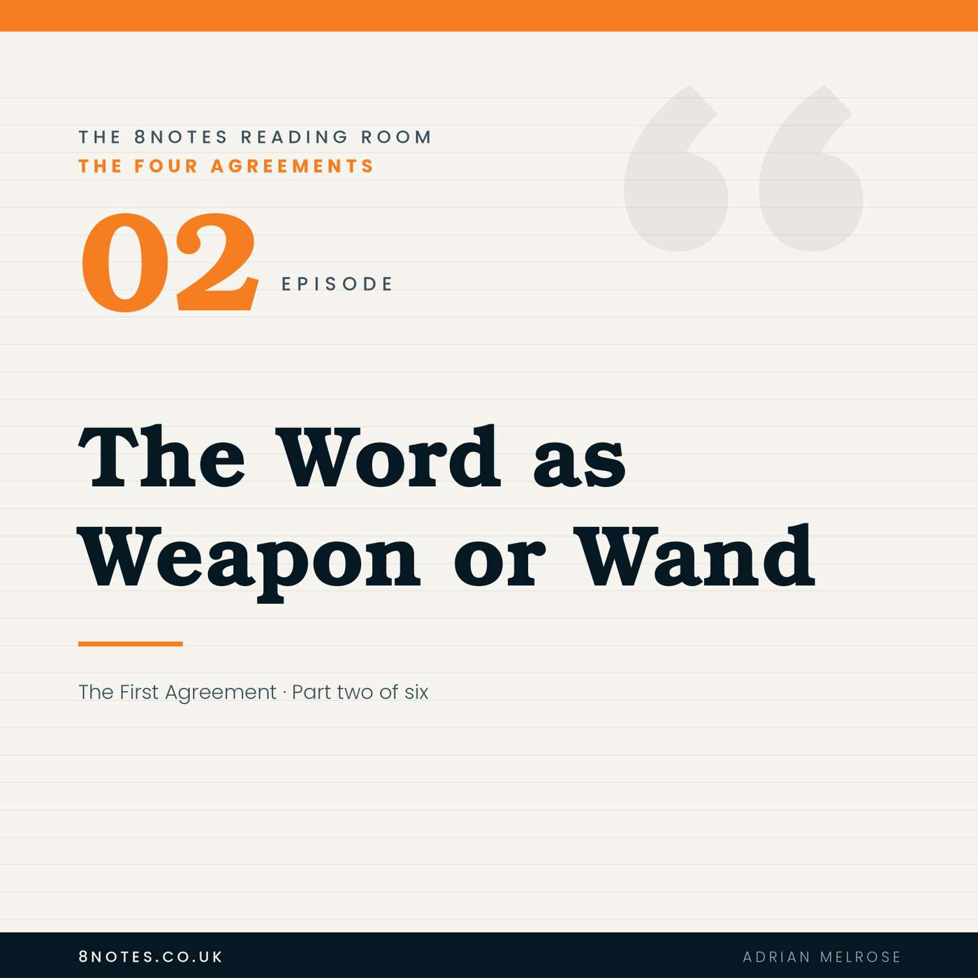 Ep2: The Word as Weapon or Wand episode artwork