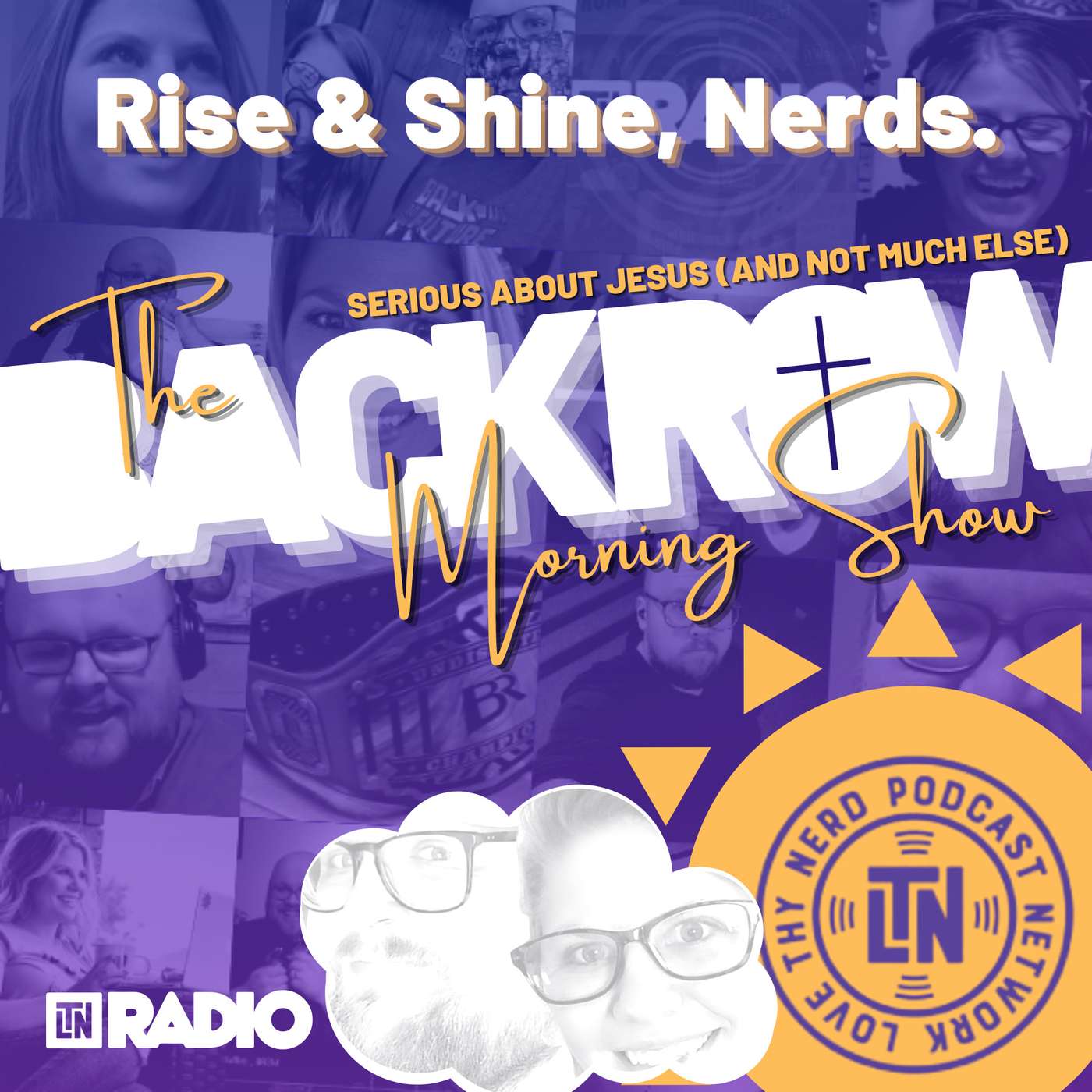The Back Row Morning Show podcast artwork
