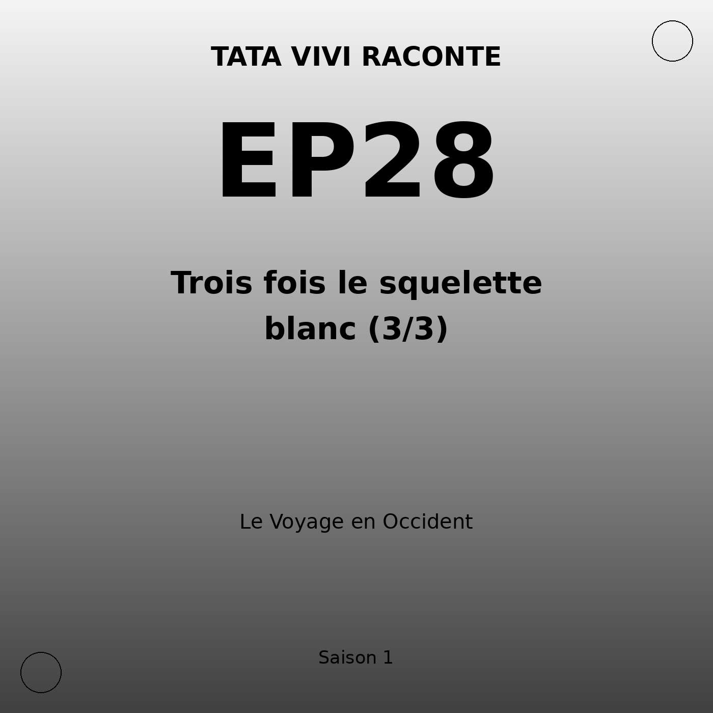 EP28 · Trois fois le squelette blanc (3/3) episode artwork