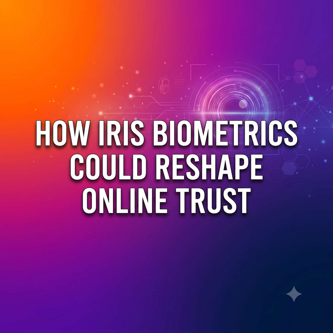 How Iris Biometrics Could Reshape Online Trust?