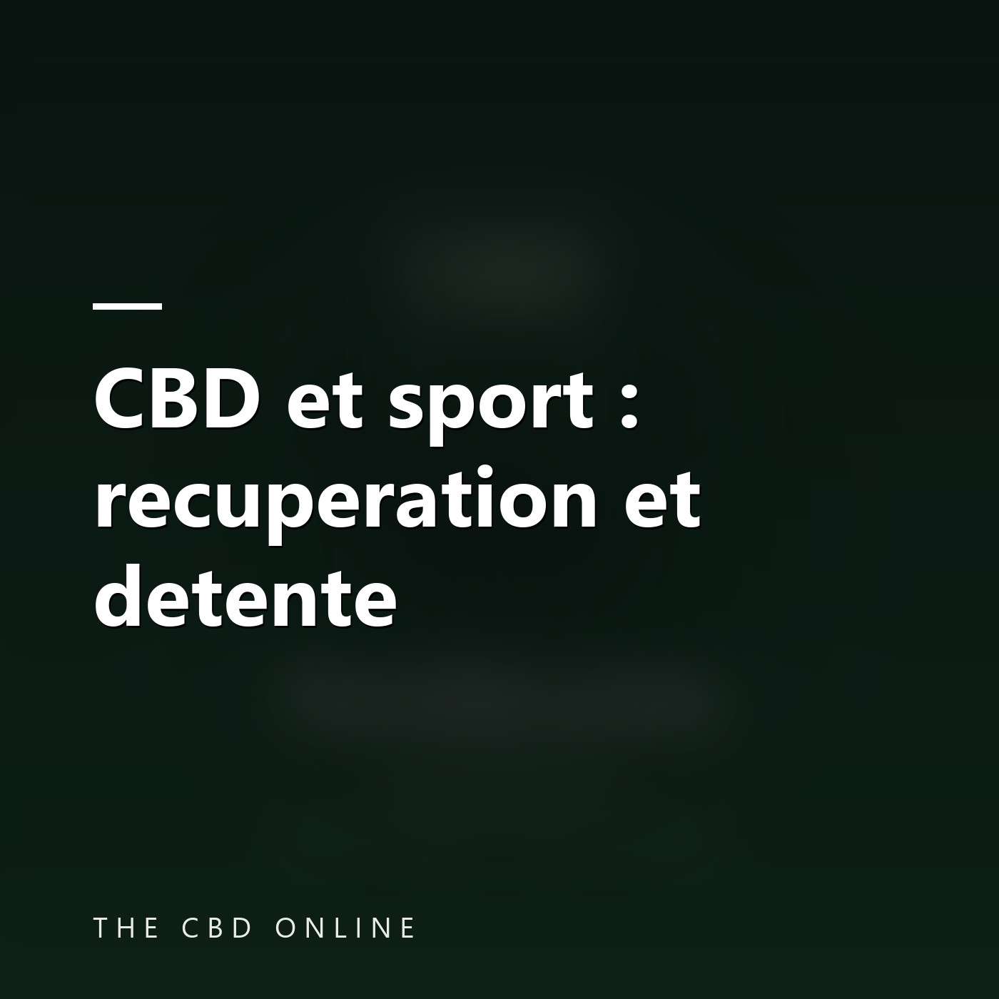 CBD et sport : recuperation et detente episode artwork