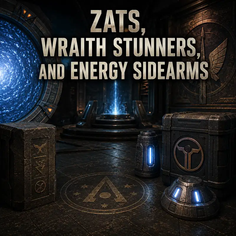 Zats, Wraith Stunners, and Energy Sidearms