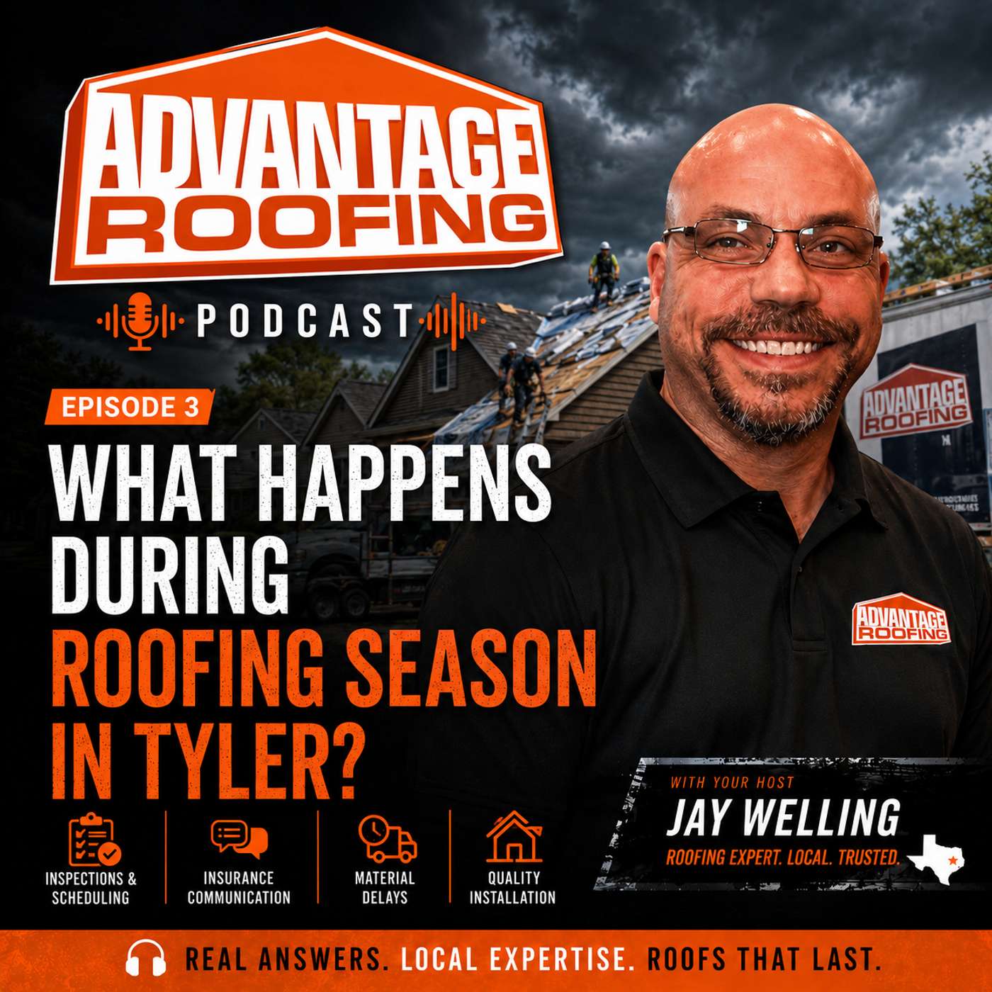 What Happens During Roofing Season in Tyler? episode artwork