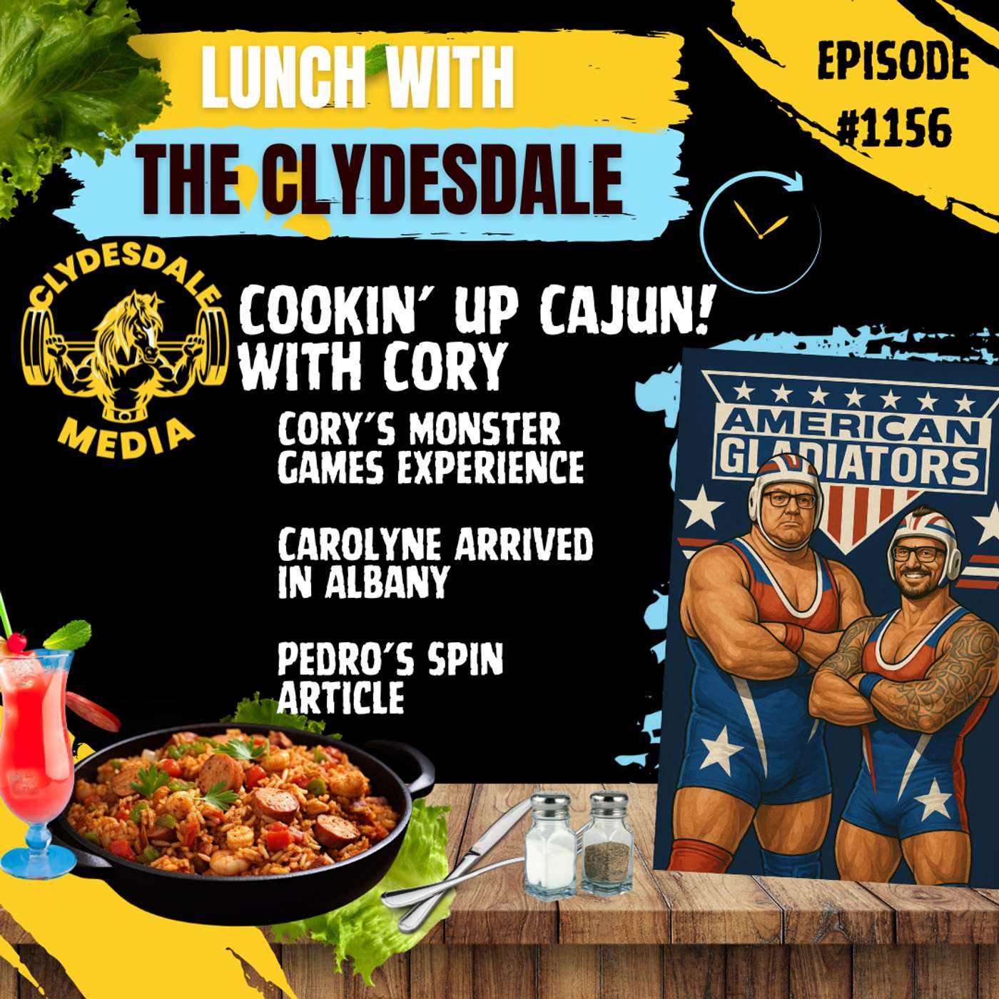 Lunch with the Clydesdale - 3 Days Until the CrossFit Games episode artwork