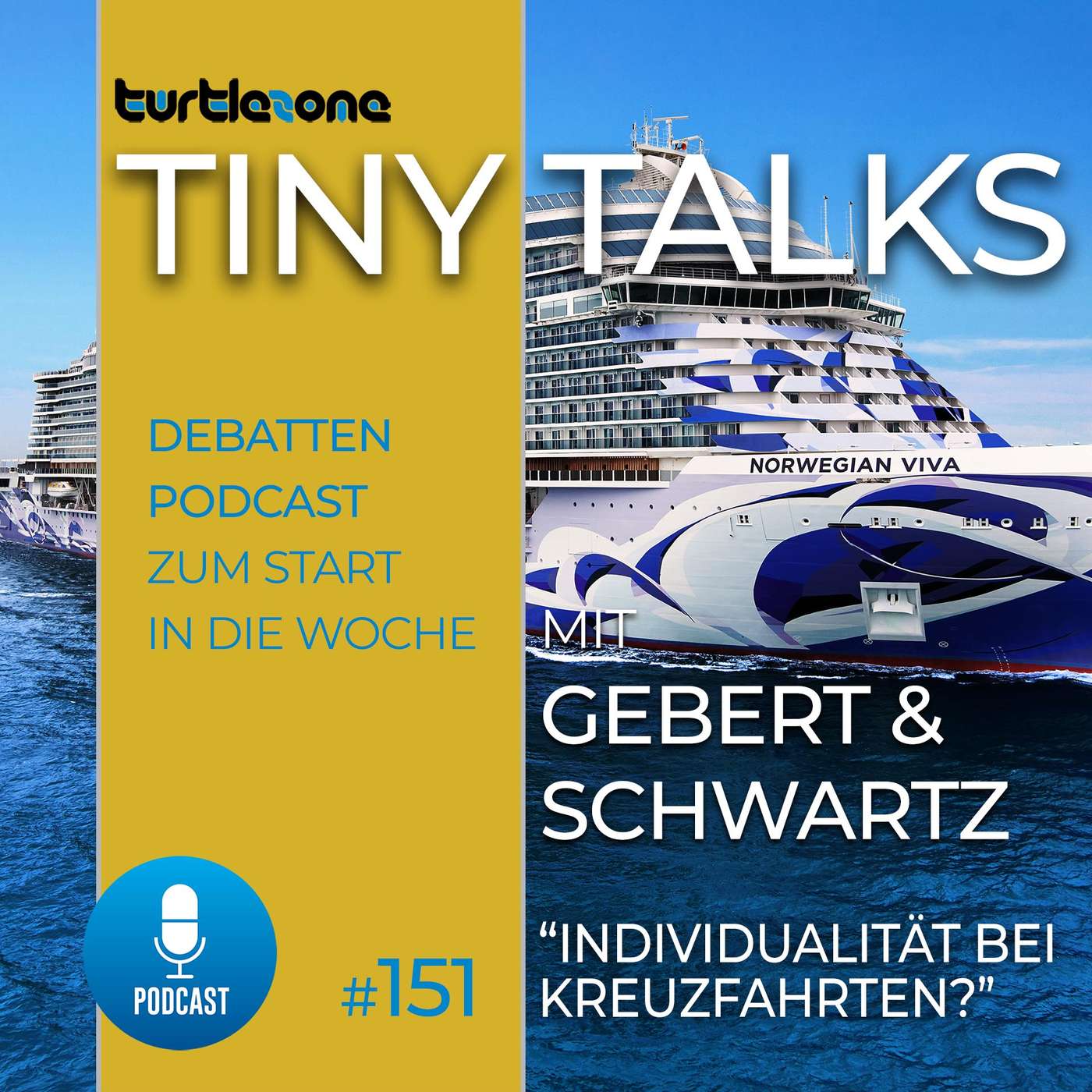 Turtlezone Tiny Talks - Der Debatten-Podcast mit Gebert und Schwartz