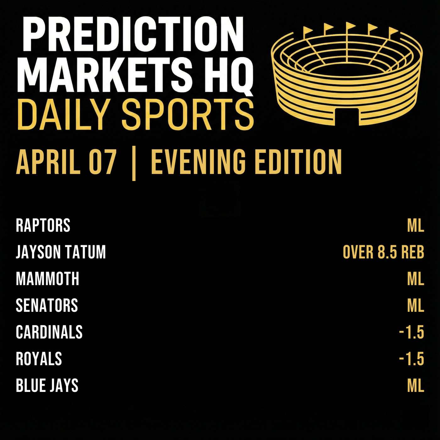 OILERS & MAMMOTH | Best Bets & Odds on Kalshi & Polymarket