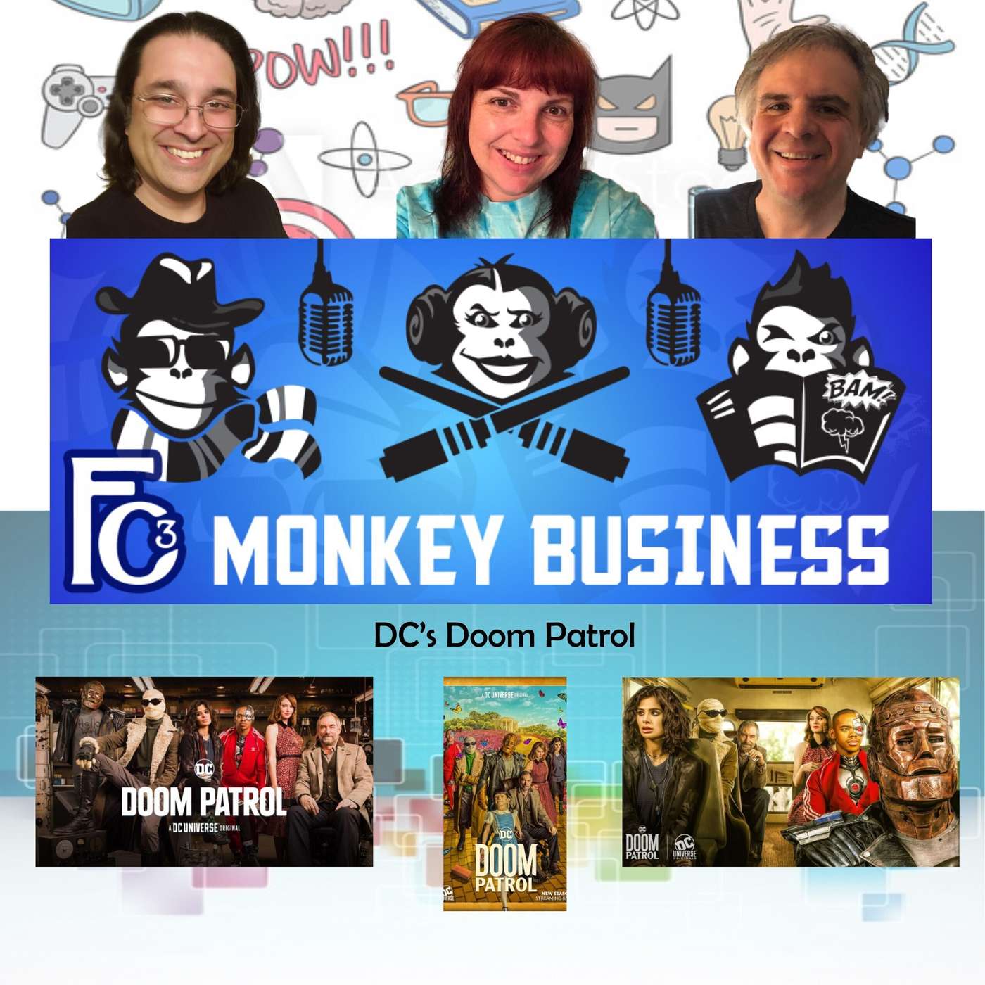 DC's Doom Patrol episode artwork