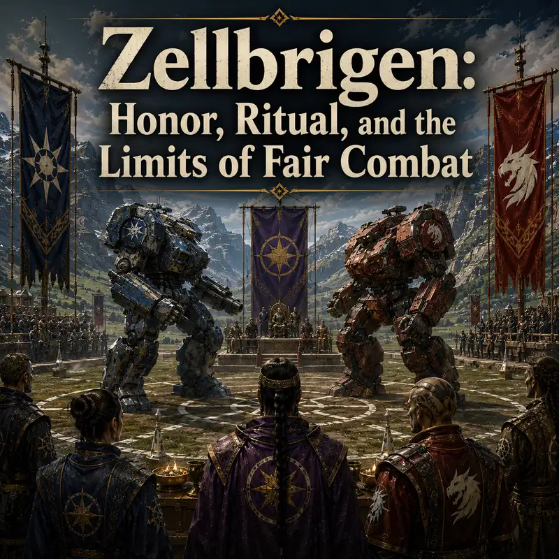Zellbrigen: Honor, Ritual, and the Limits of Fair Combat