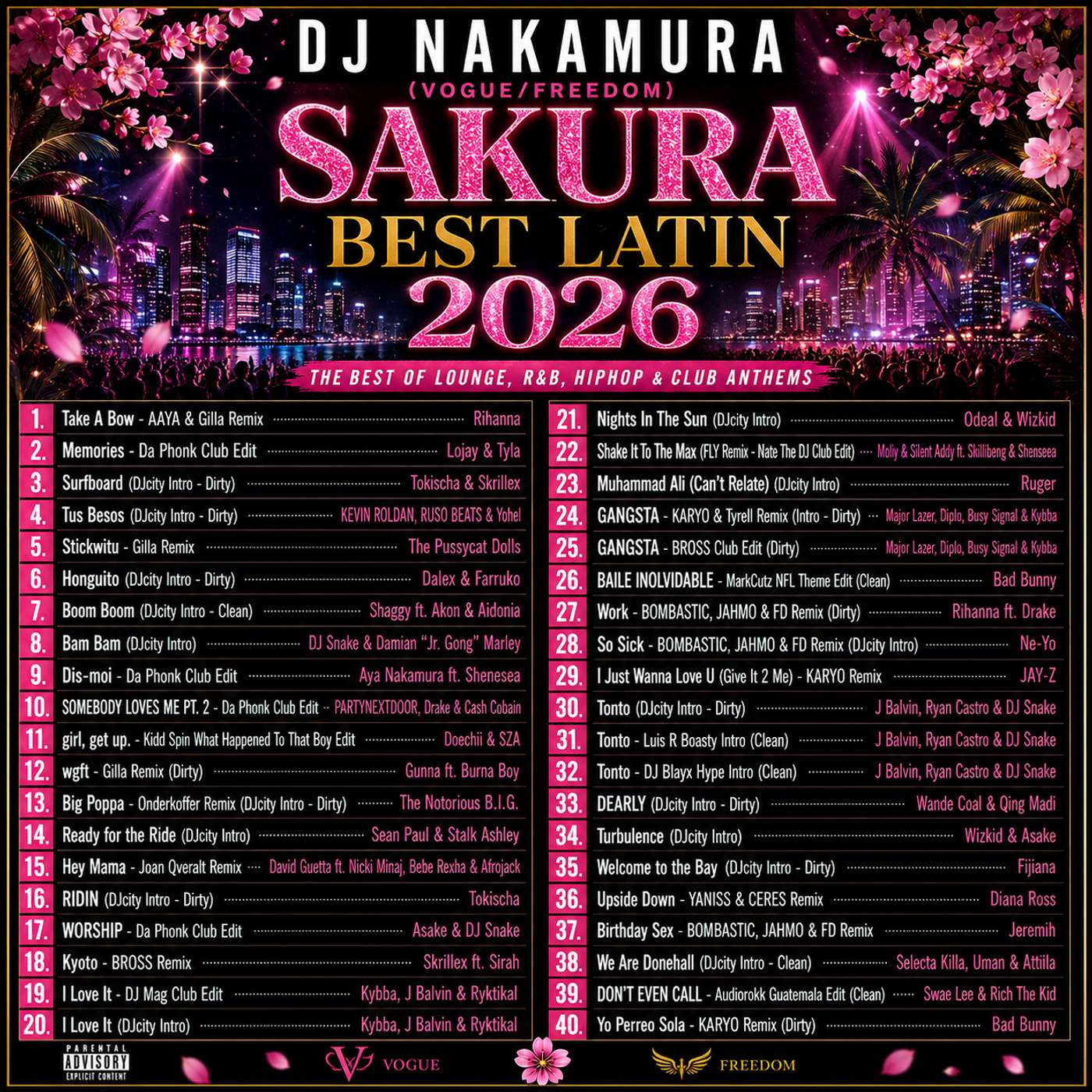 SAKURA BEST LATIN 2026/DJ NAKAMURA episode artwork