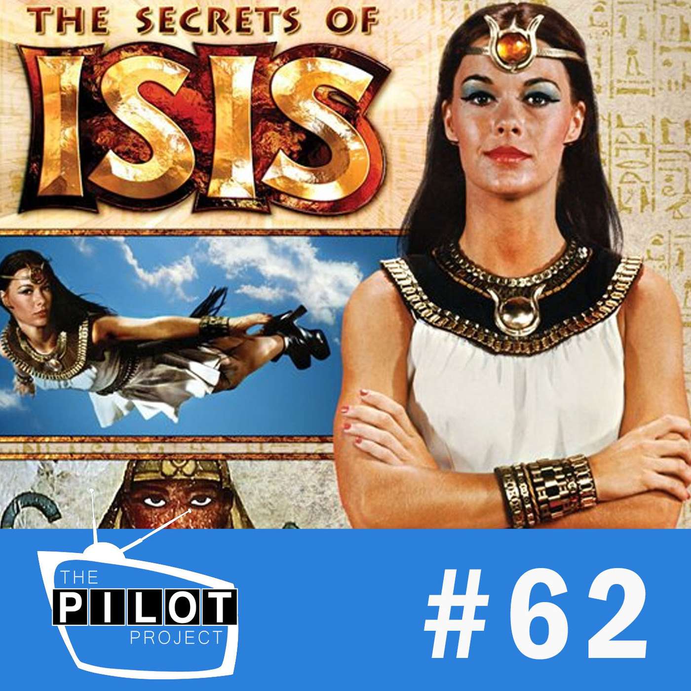 The Secrets of Isis (1975) - "The Lights of Mystery Mountain" w/ Nate Fahnestock episode artwork