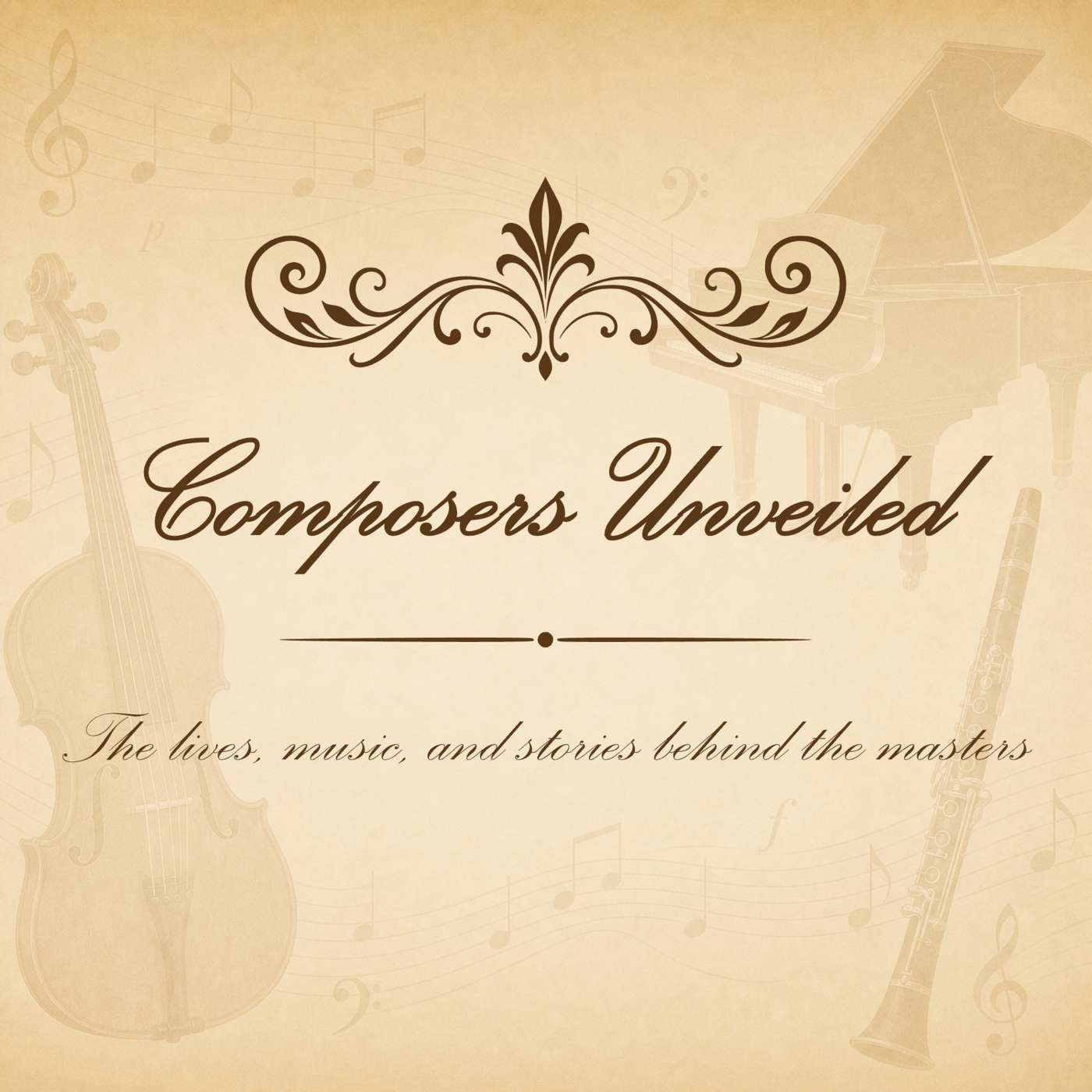 Composers Unveiled podcast artwork