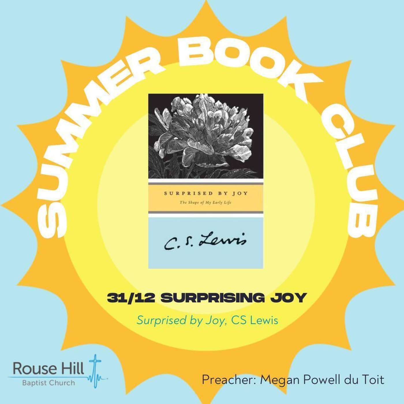31st Dec - Summer Book Club - Surprising Joy