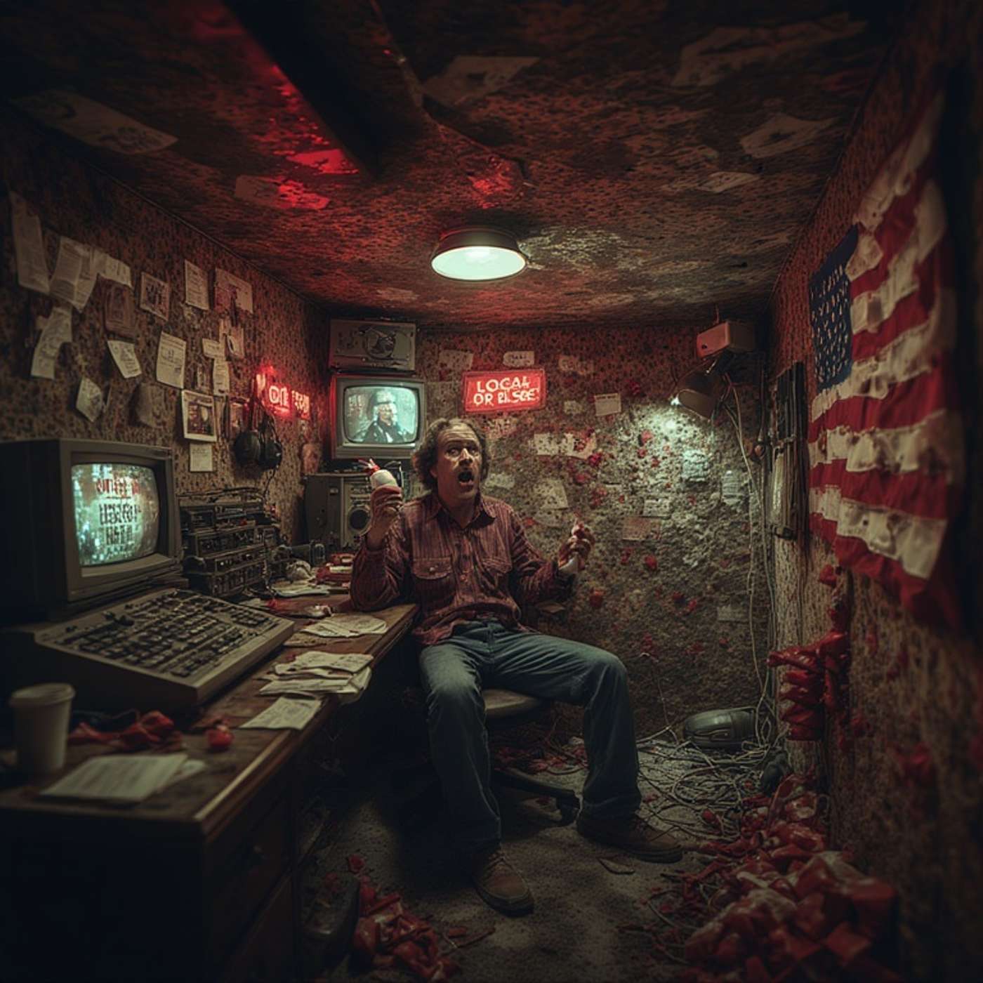 #0269 - I Tried to Save Democracy but Ended Up Eating Ketchup Packets in a Carpet-Walled Bunker - 11/13/2025 #0269 - I Tried to Save Democracy but Ended Up Eating Ketchup Packets in a Carpet-Walled Bunker - 11/13/2025