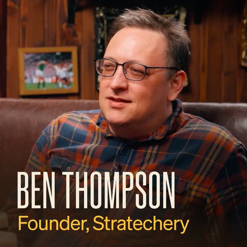 Ben Thompson from Stratechery on AI ads, the end of SaaS, and the future of media