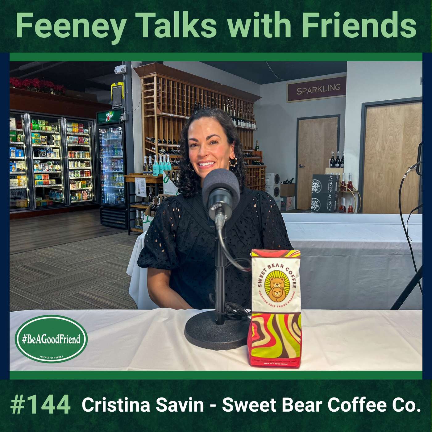 Feeney Talks With Friends