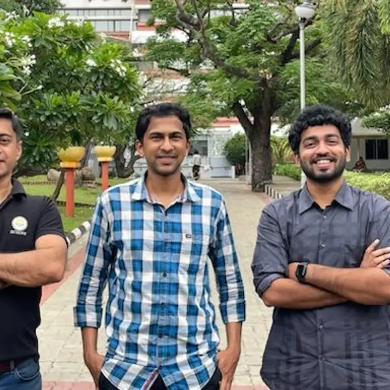 Abhijit Bhutey and Vishal Reddy on Inbound Aerospace's microgravity platform in space