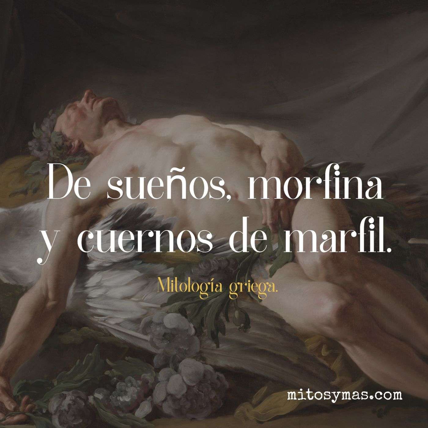 De sueños, morfina y cuernos de marfil. Los sueños segun la mitología griega episode artwork