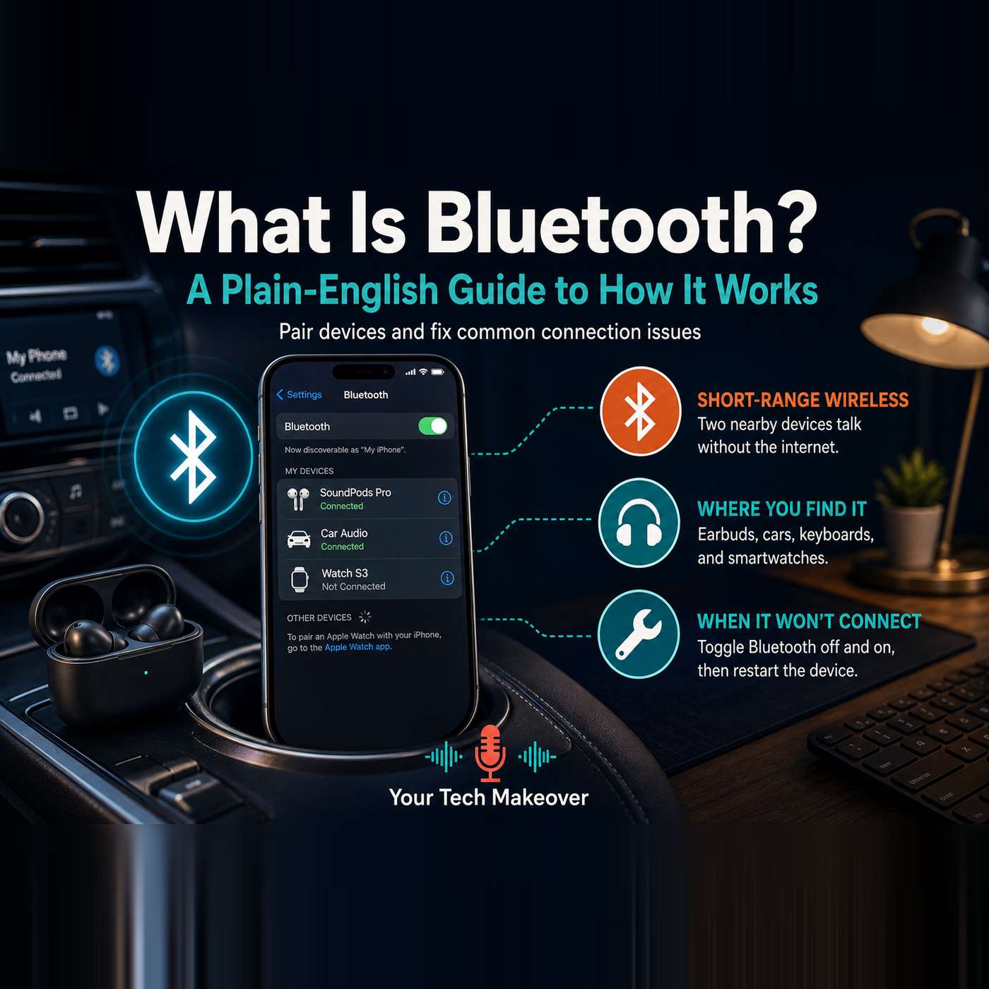 🎧 What Is Bluetooth? A Plain-English Guide to How It Works episode artwork