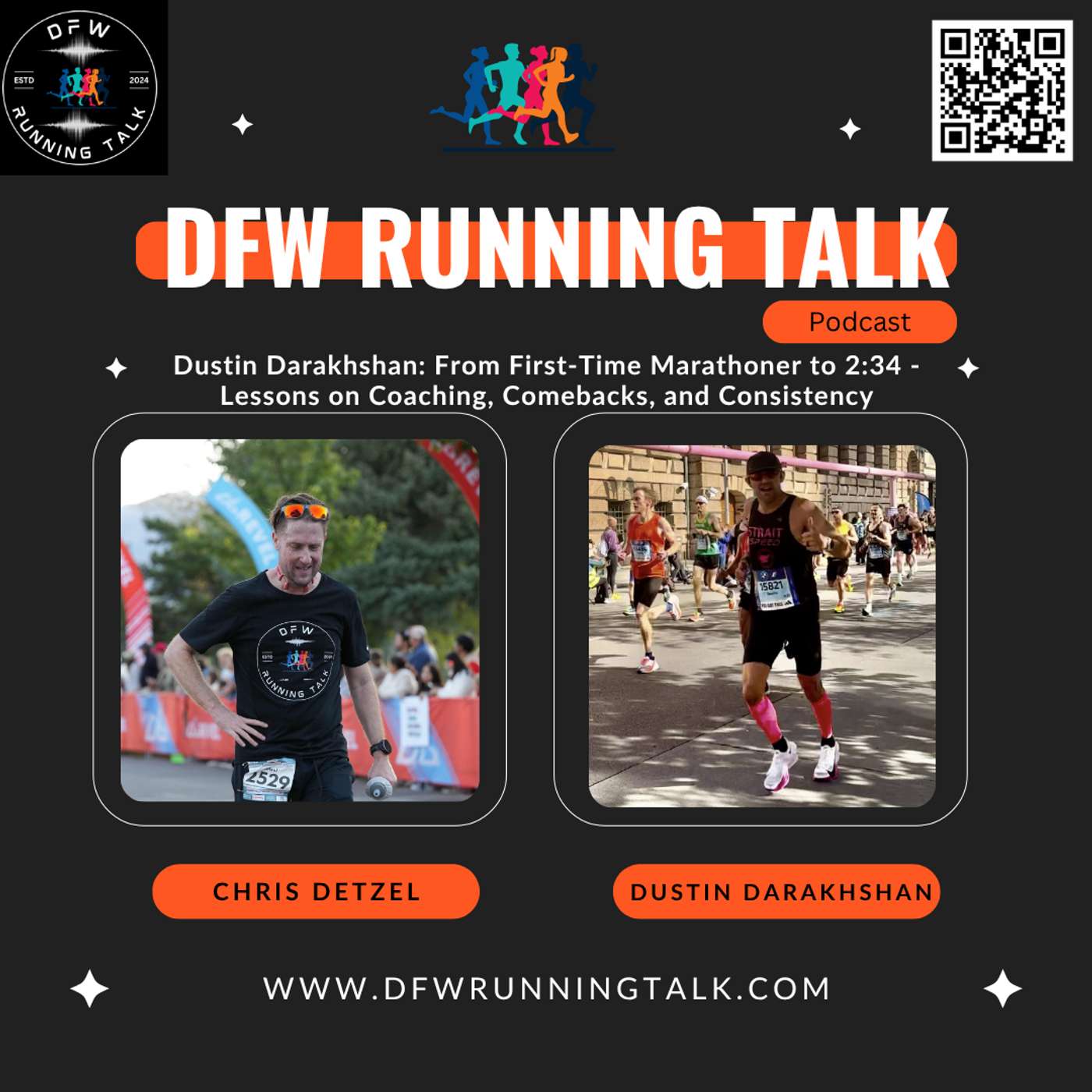 Dustin Darakhshan: From First-Time Marathoner to 2:34 - Lessons on Coaching, Comebacks, and Consistency Dustin Darakhshan: From First-Time Marathoner to 2:34 - Lessons on Coaching, Comebacks, and Consistency