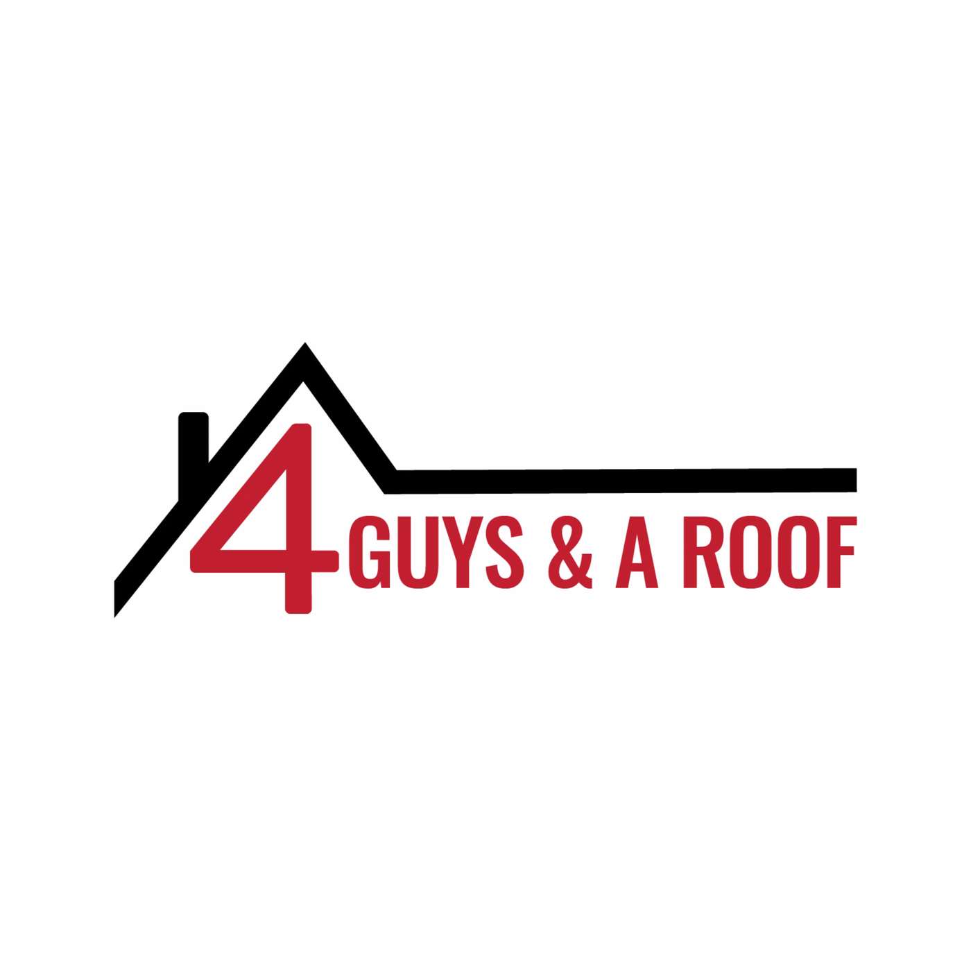 4 Guys and a Roof podcast artwork