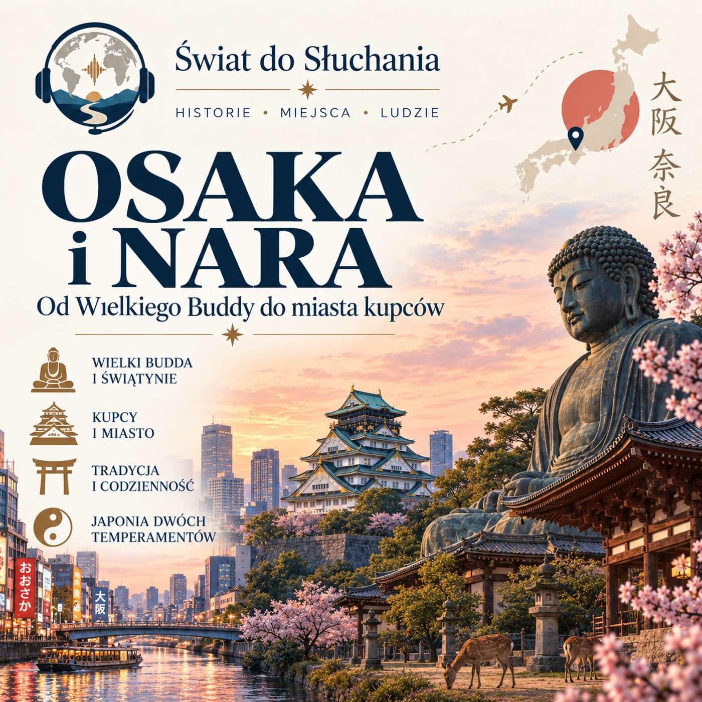Japonia - Osaka i Nara. Od Wielkiego Buddy do miasta kupców episode artwork