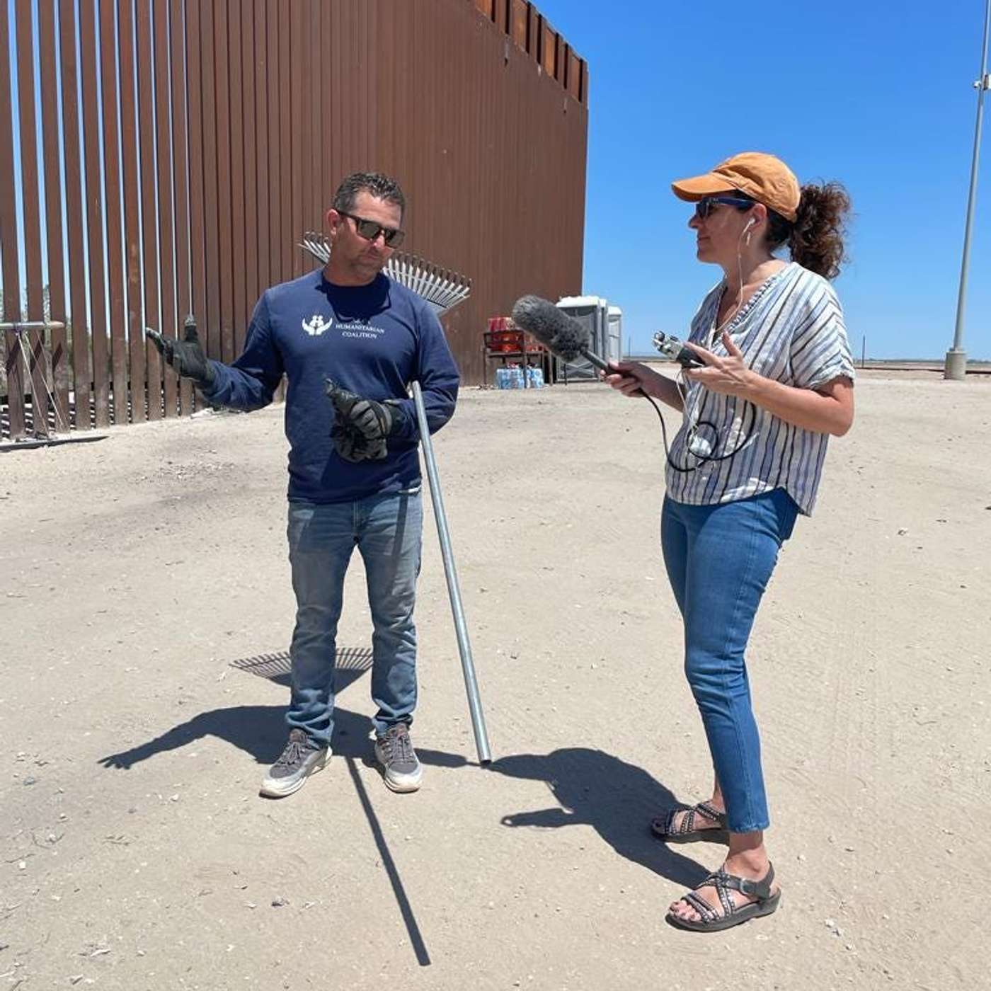 Reporter's Notebook: A Man and his Rake Against Anti-Immigrant Hate in Yuma, Arizona episode artwork