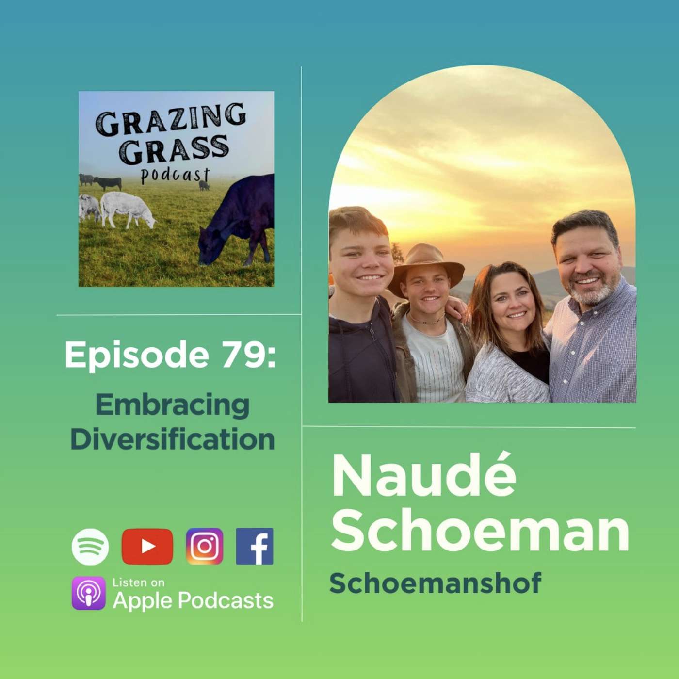 Grazing Grass Podcast sharing Regenerative Ag Stories