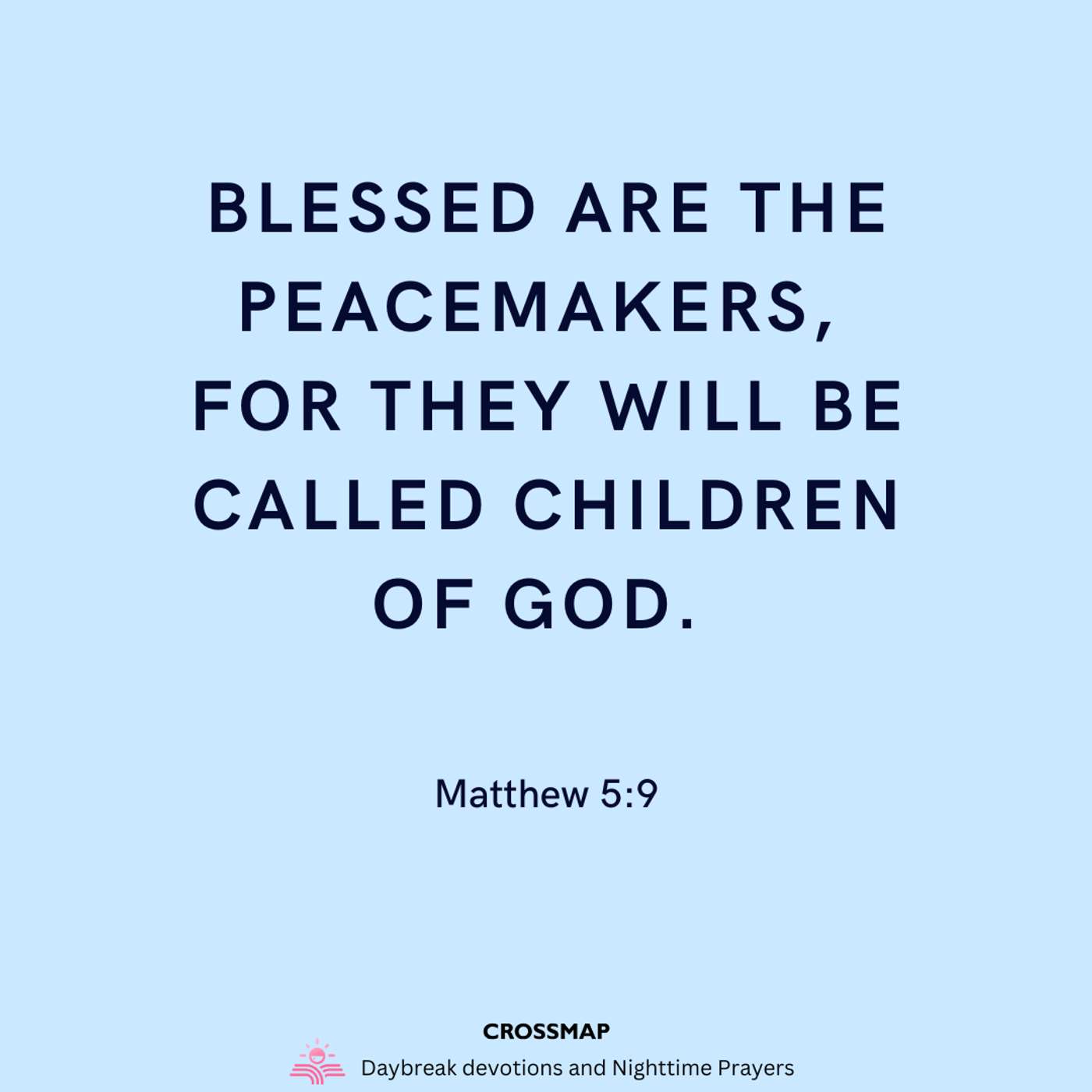 Are You a Peacemaker?- A Nighttime Prayer