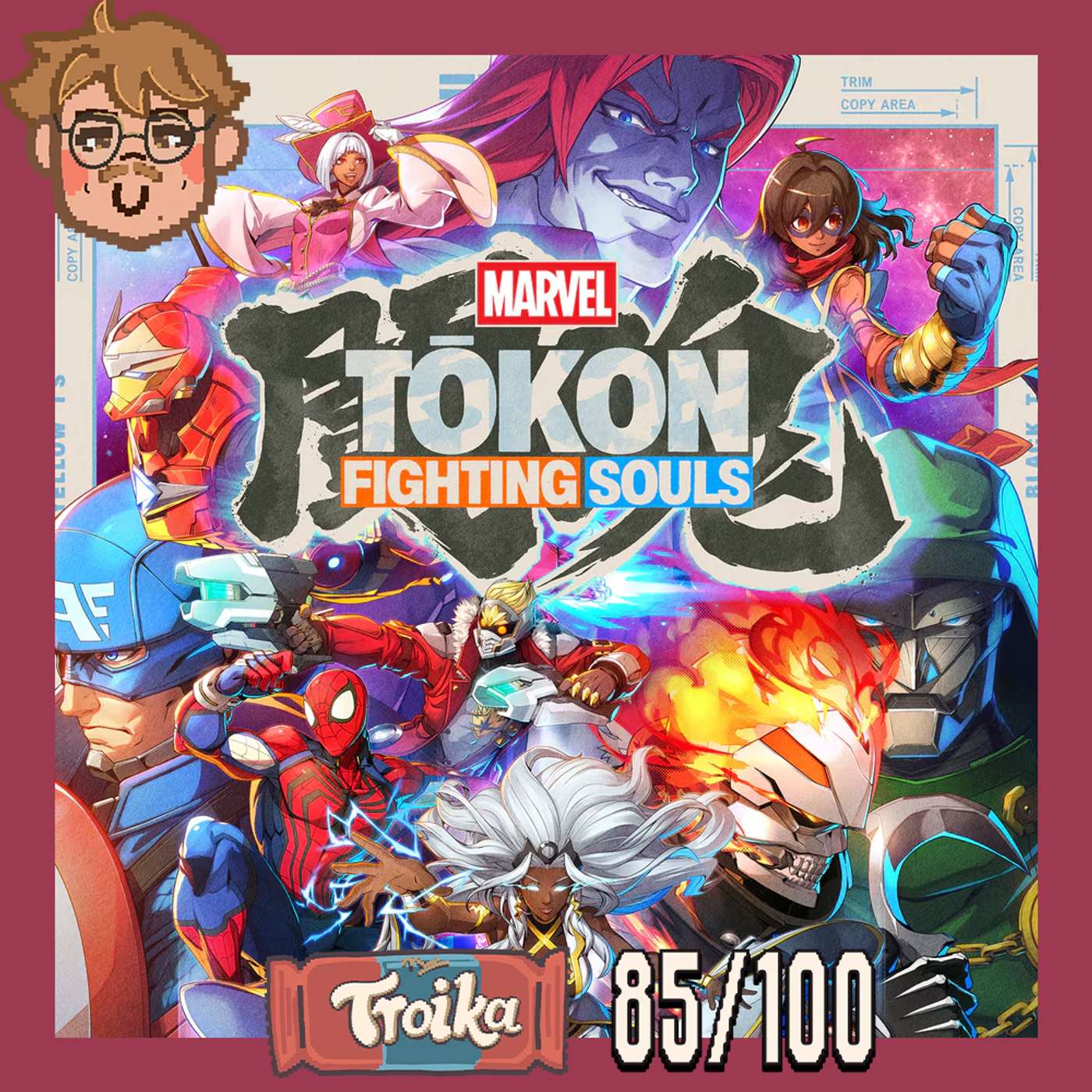 Julian anmelder Marvel Tōkon Fighting Souls episode artwork