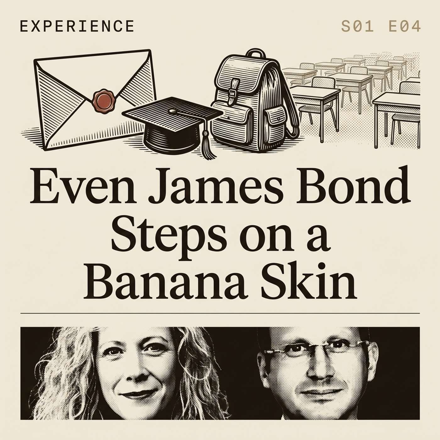 Even James Bond Steps on a Banana Skin | results day, disappointment and Freshers' Week episode artwork
