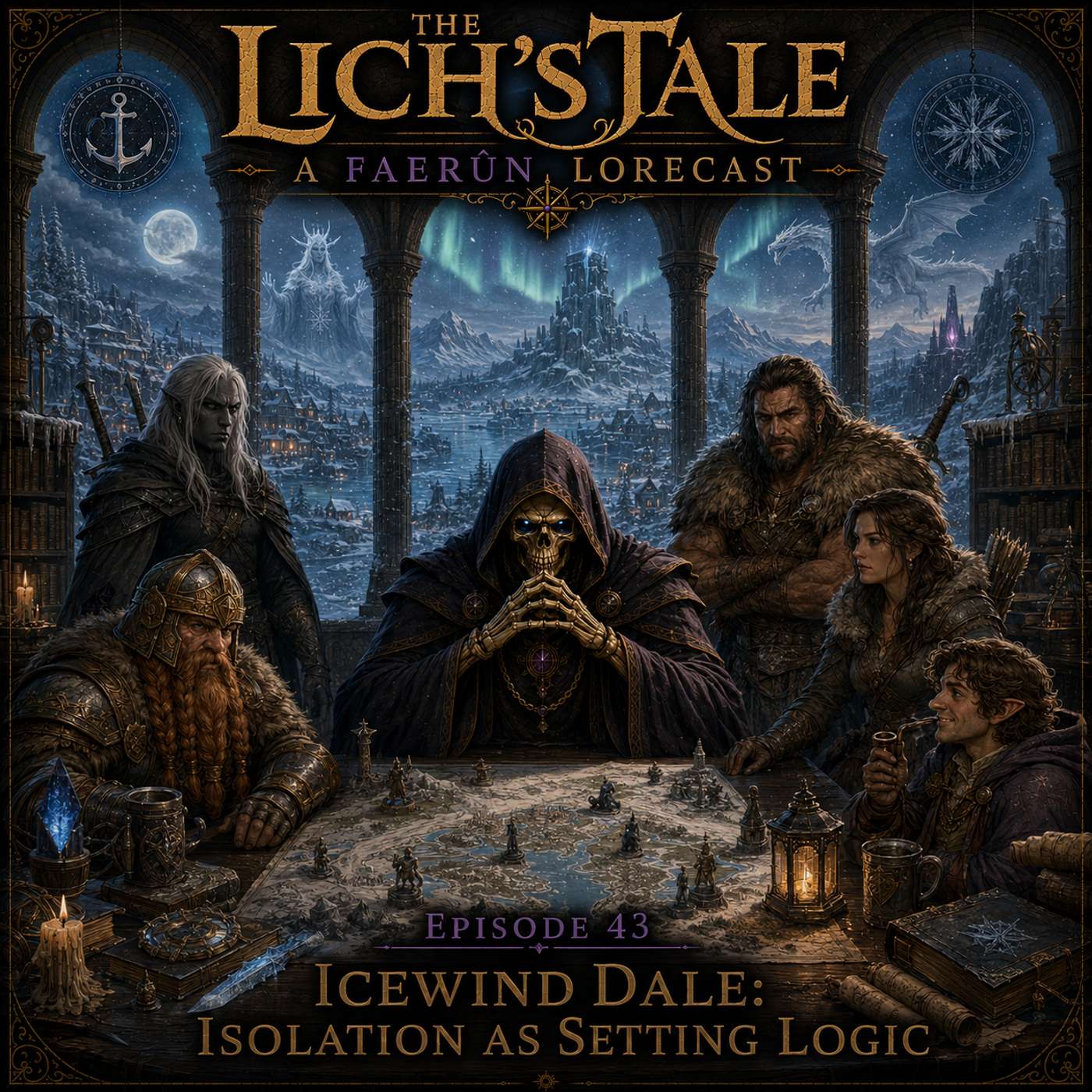 E43: Icewind Dale: Isolation as Setting Logic episode artwork