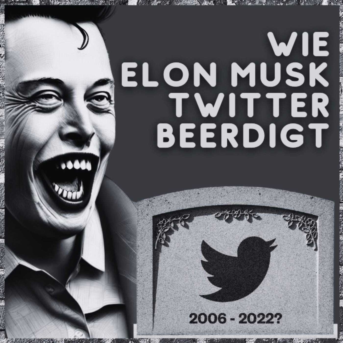 Wie Elon Musk Twitter beerdigt
